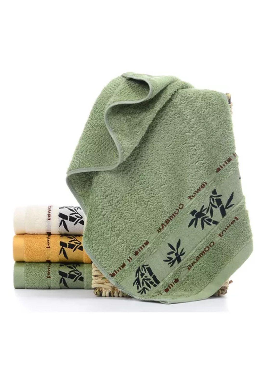 Set de 6 toallas de baño de algodón, bamboo, súper suaves-2