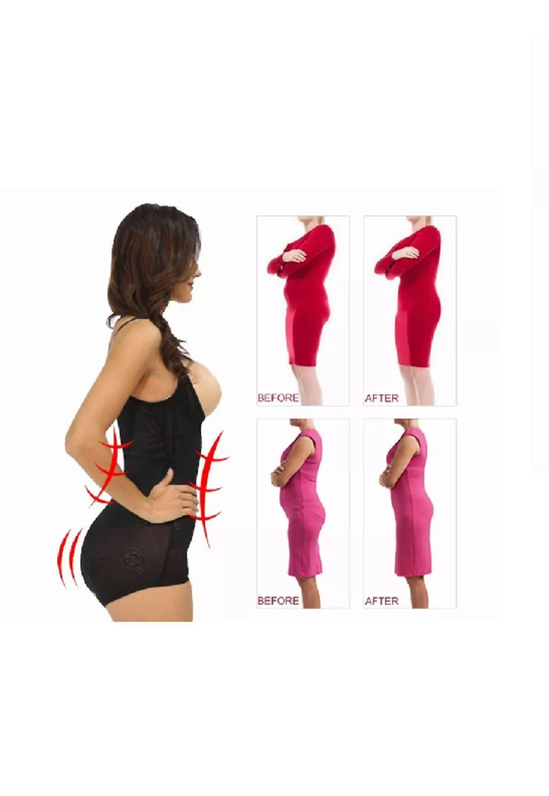 Calzón faja alto invisible, talla L, reductor, modelador cintura-5