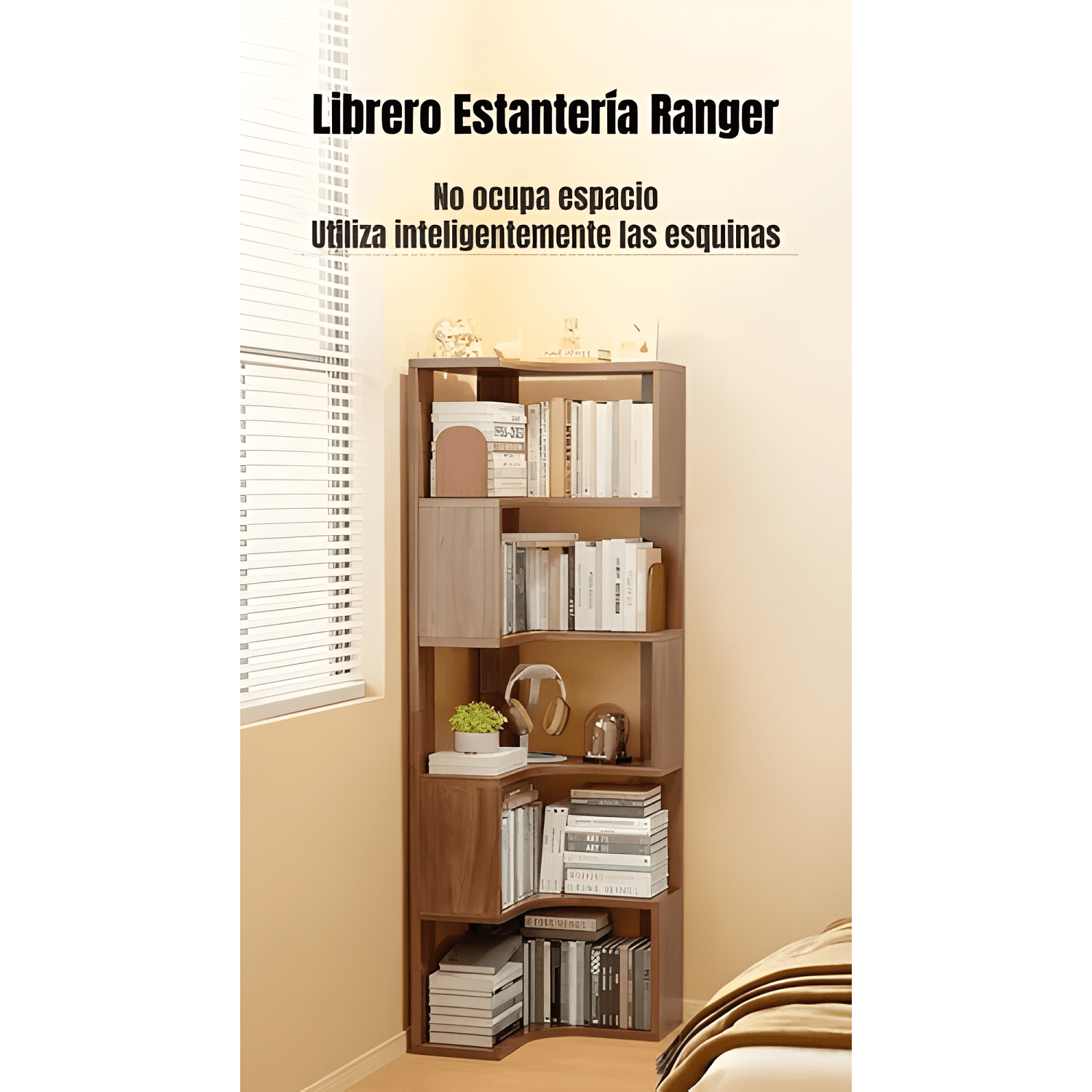Estantería Lubabycas Ranger 5 niveles 170 cm blanco-1