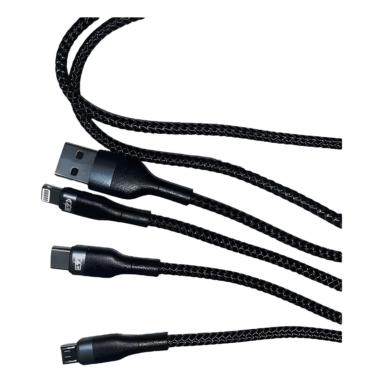 Cable cargador USB 3 en 1 micro(v8)/tipo c/lightning-2