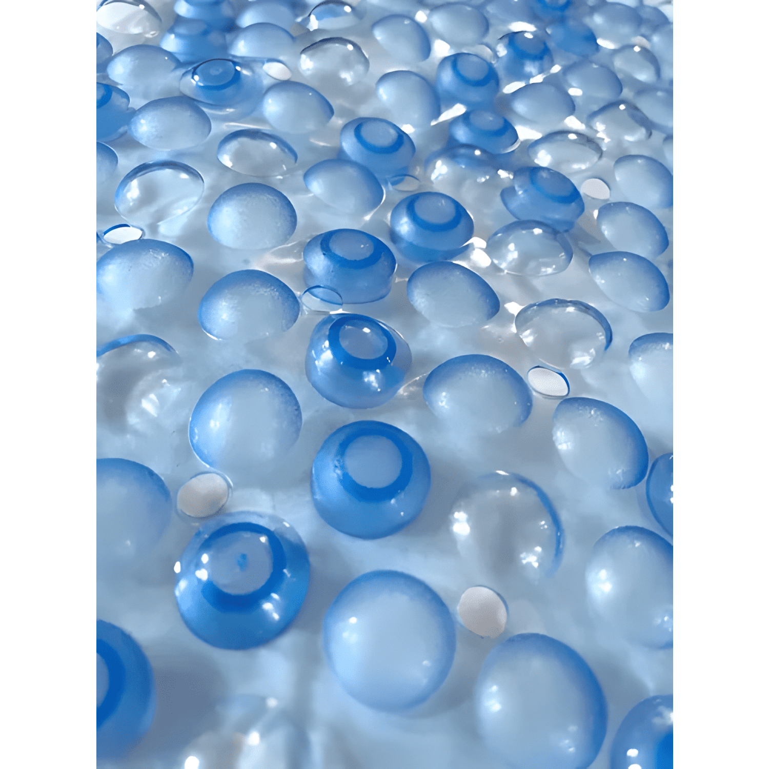 Alfombra De Baño Para Ducha Tina Antideslizante 68x37cm #2-1