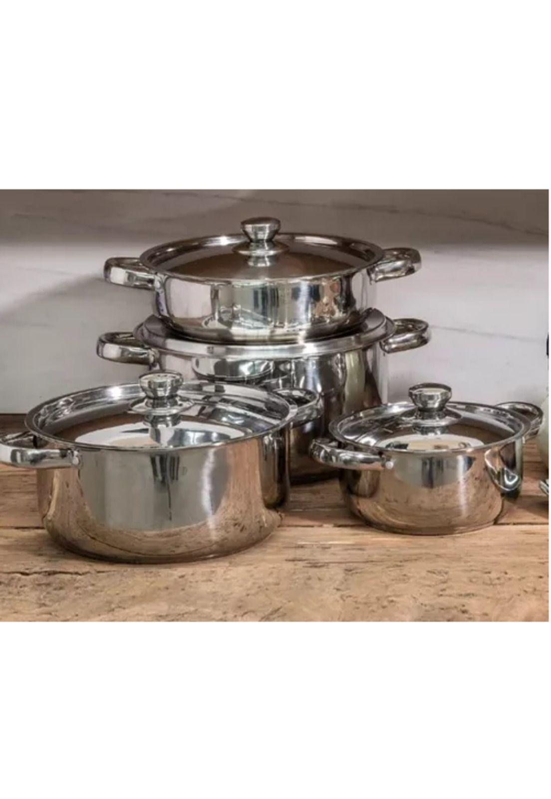 Juego de batería de cocina de 8 piezas, marca Doral-3