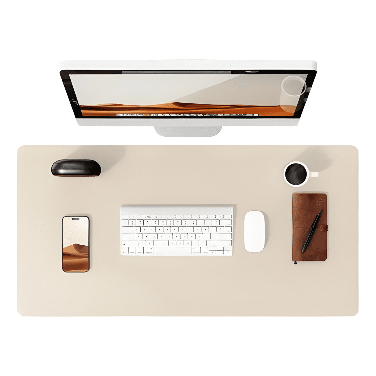 Mat de Escritorio Mousepad Ecocuero 80x40 Neonix-0