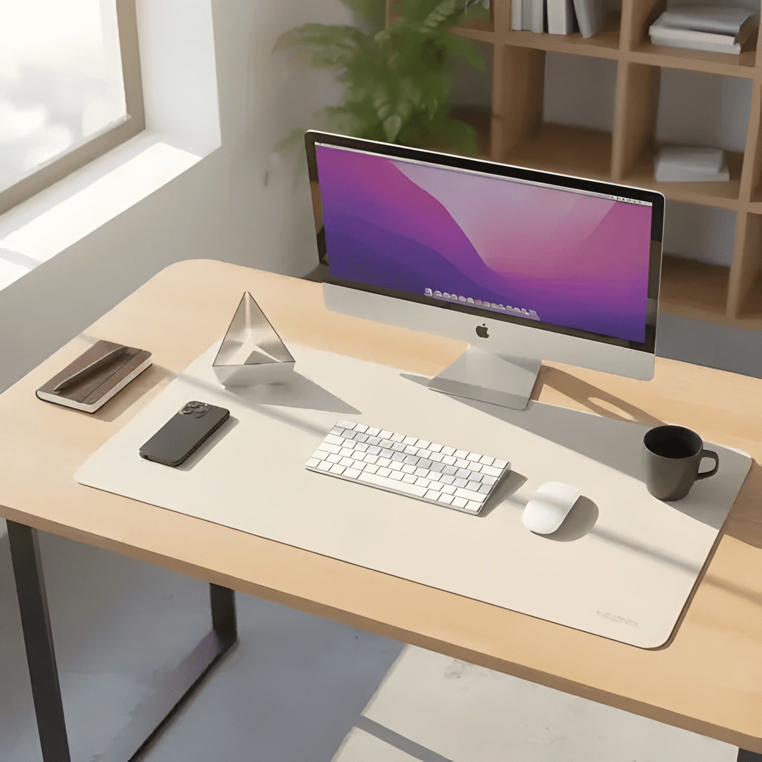 Mat de Escritorio Mousepad Ecocuero 80x40 Neonix-1