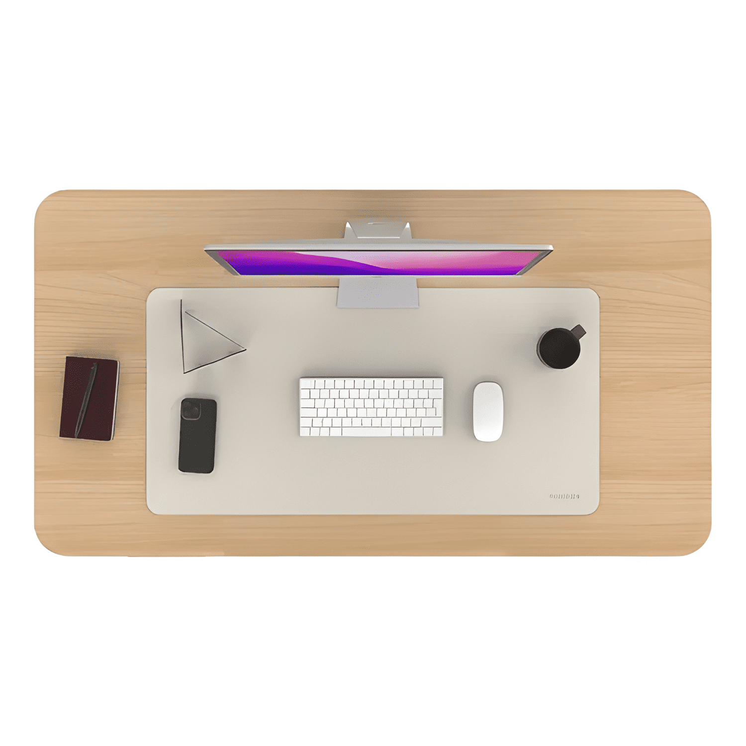 Mat de Escritorio Mousepad Ecocuero 80x40 Neonix-3