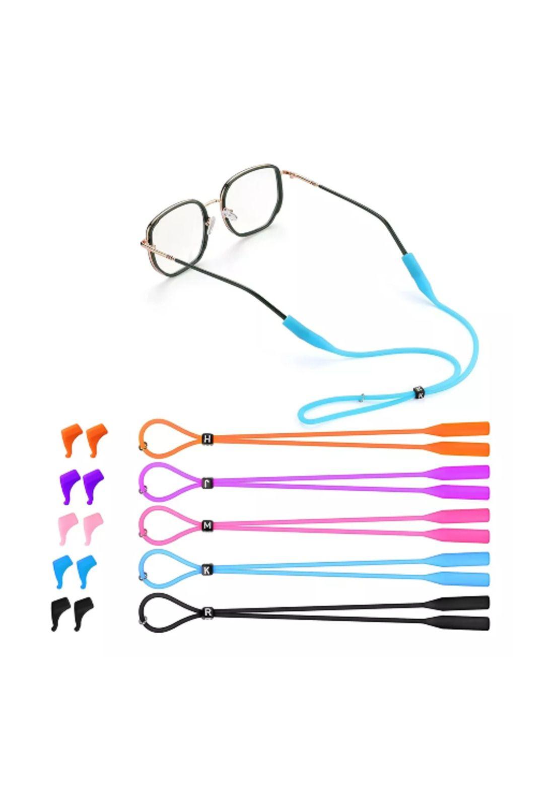 5pc straps sujetador lentes silicona ajustable gancho antica-2