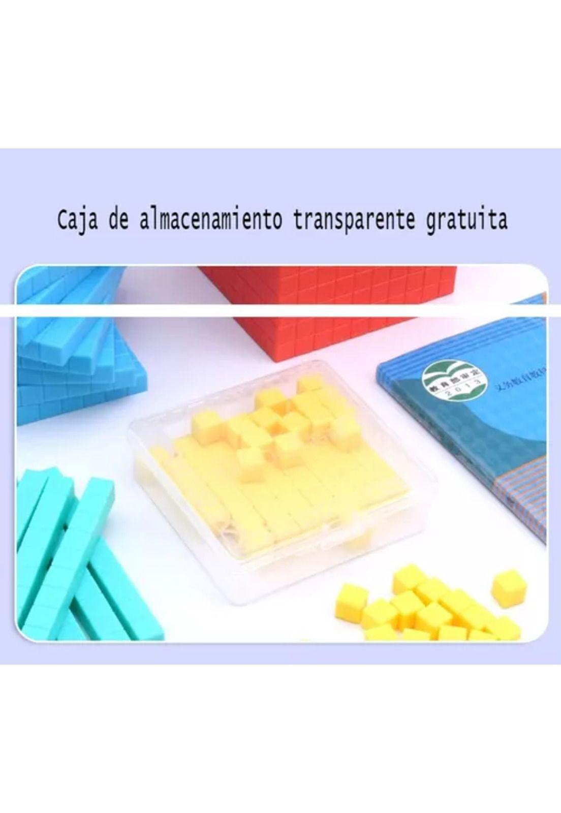 Bloque multibase base 10 conectable de 122 piezas amarillo-2