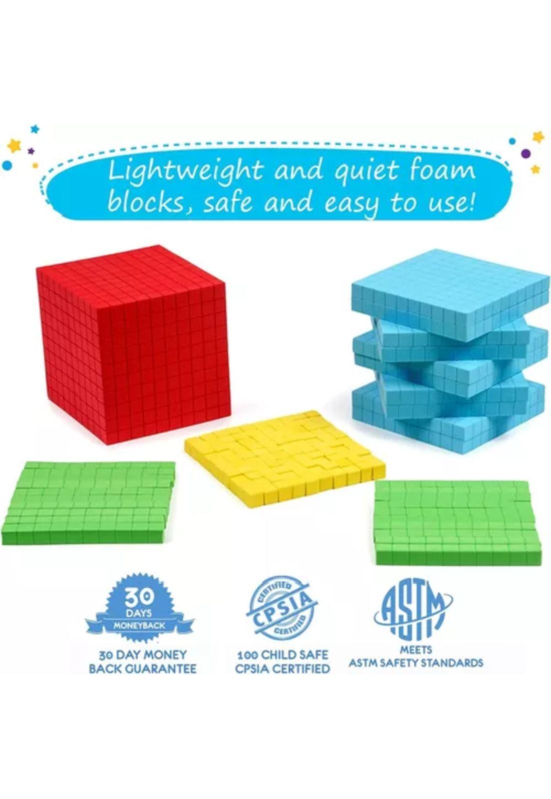 Bloque multibase base 10 conectable de 122 piezas amarillo-5