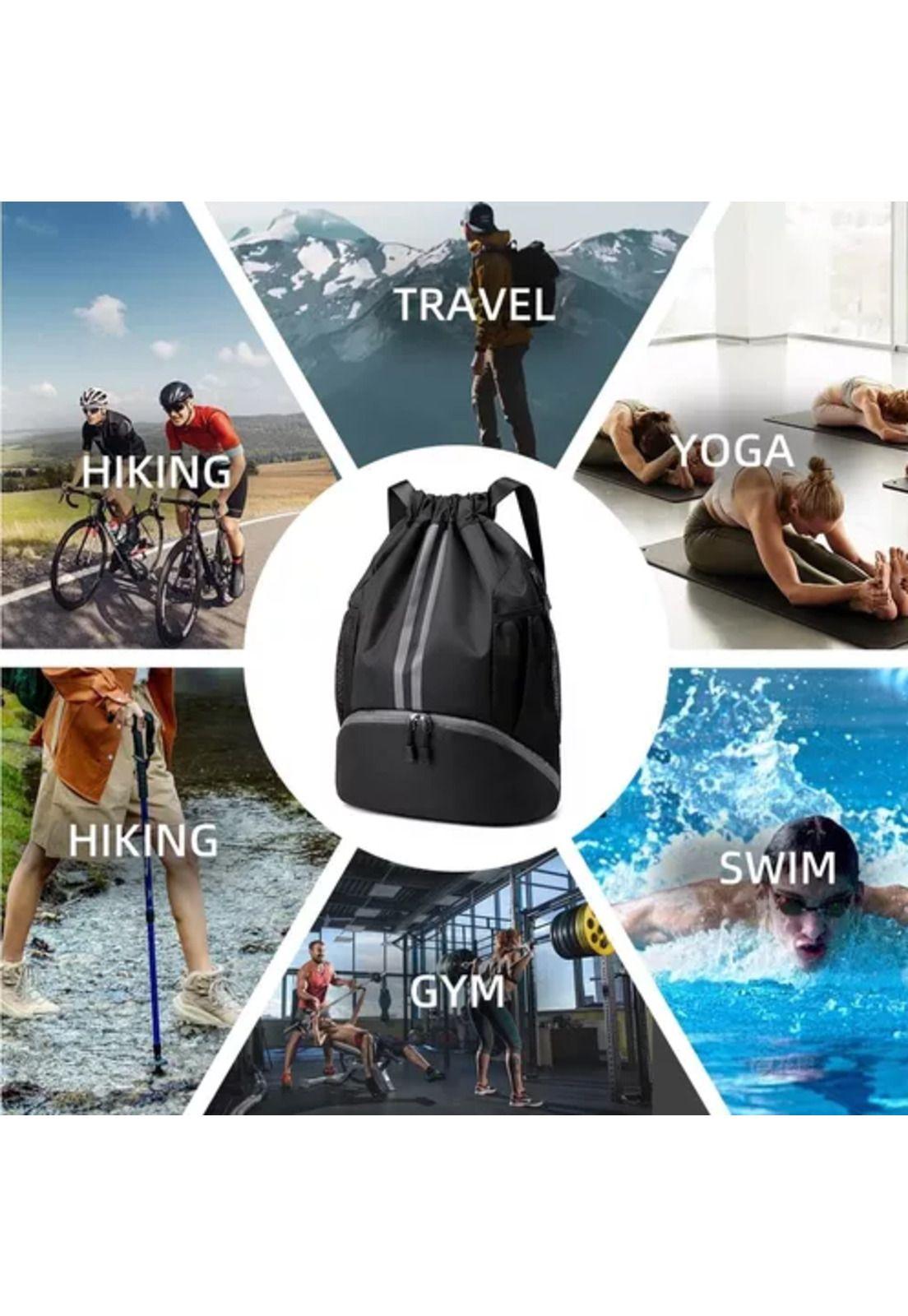 Mochila de baloncesto, bolso con cordón, bolsa de equitación-6