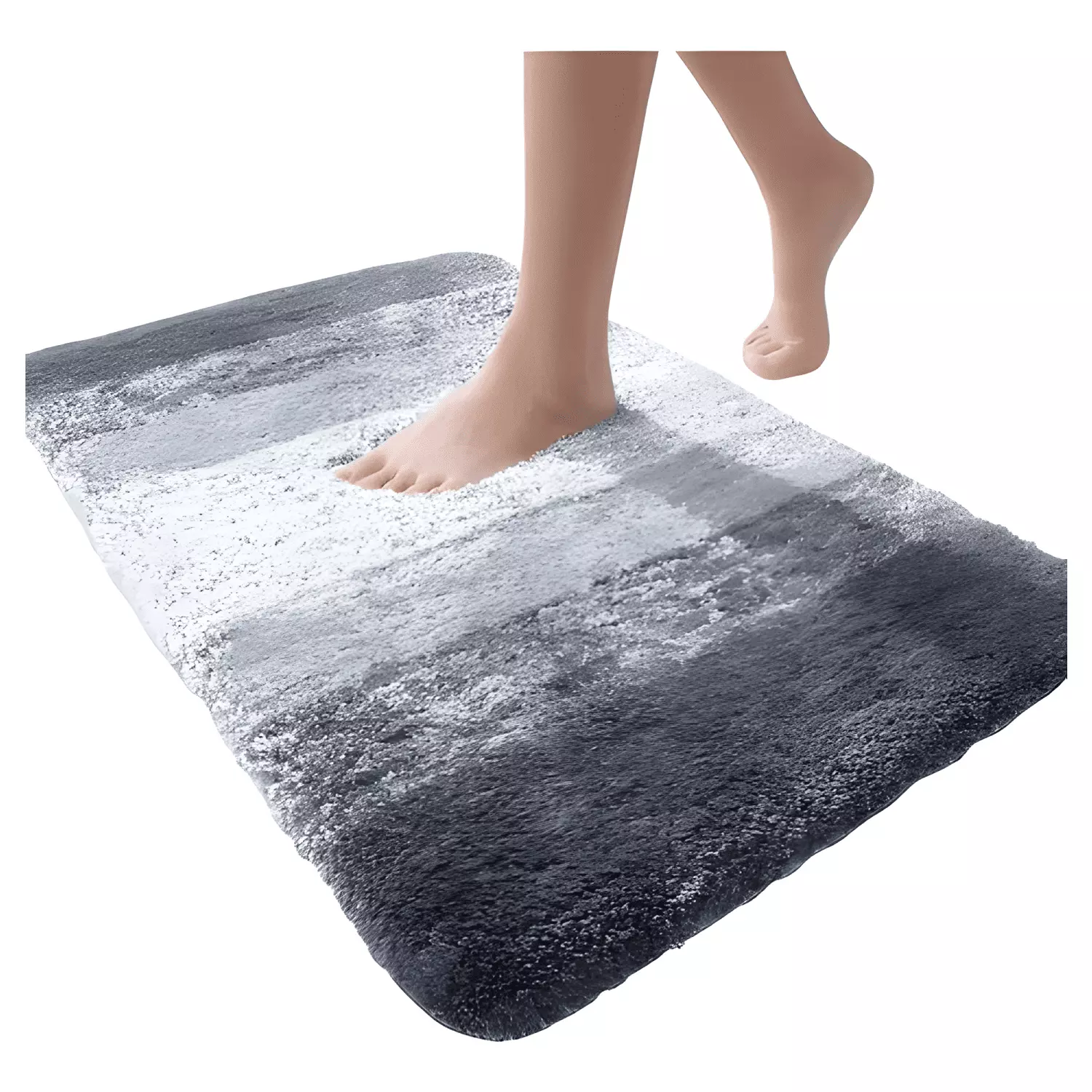 Alfombra De Baño Absorbente Para Baño Hogar 61x 41cm #2-0