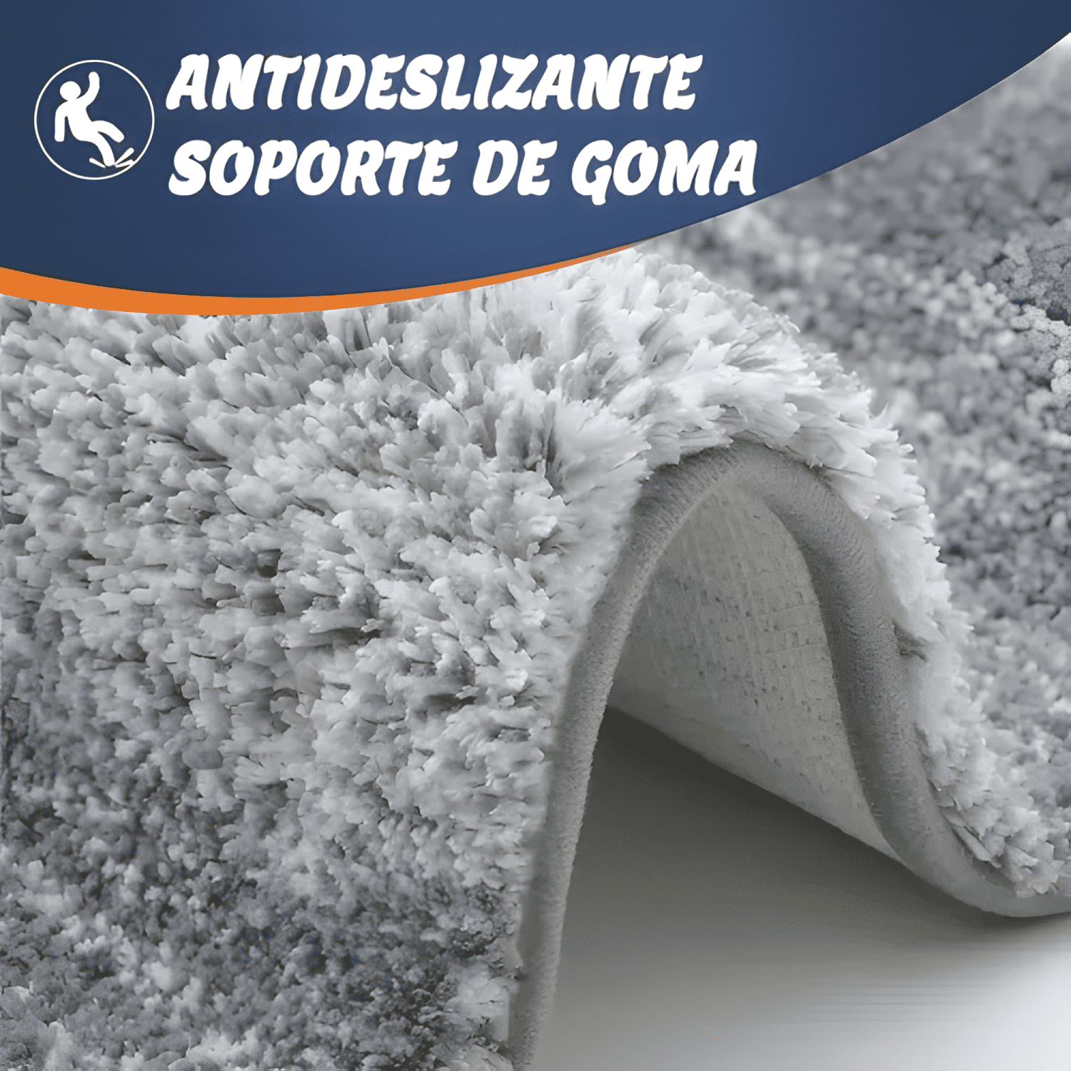 Alfombra De Baño Absorbente Para Baño Hogar 61x 41cm #2-4