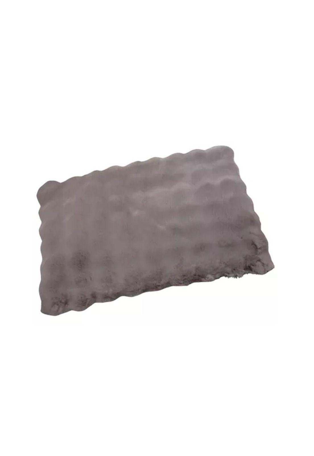 Alfombra Sofá Antideslizante para Baño, Gato o Dormitorio 40x60 cm Gris-0