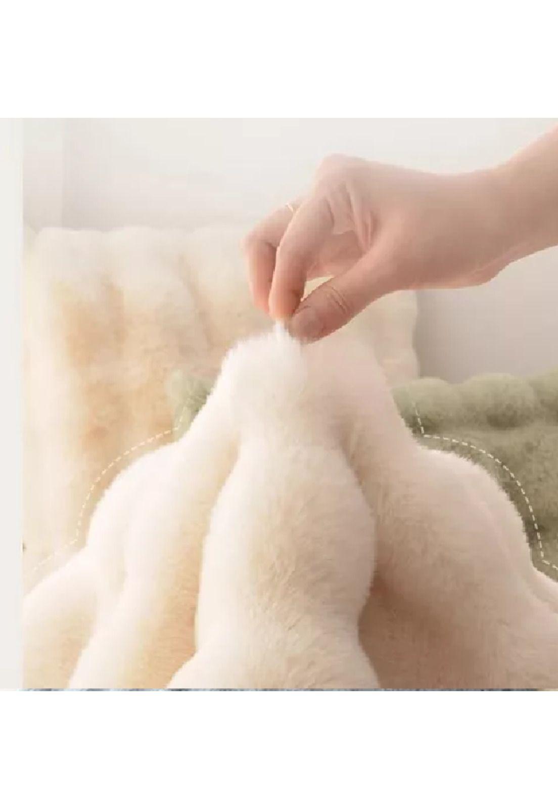Alfombra Sofá Antideslizante para Baño, Gato o Dormitorio 40x60 cm Gris-3