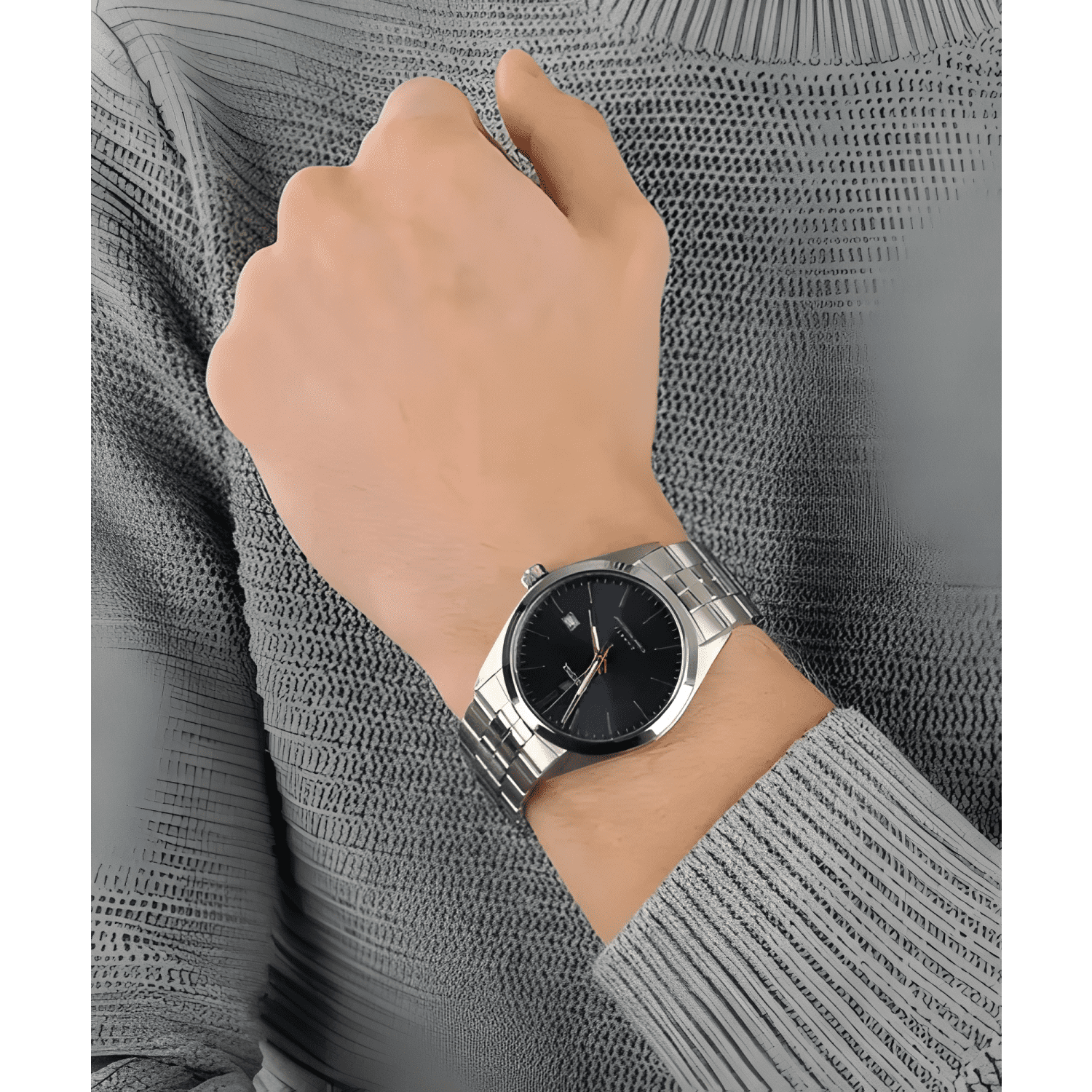 Reloj f20437/b festina hombre acero clasico-4