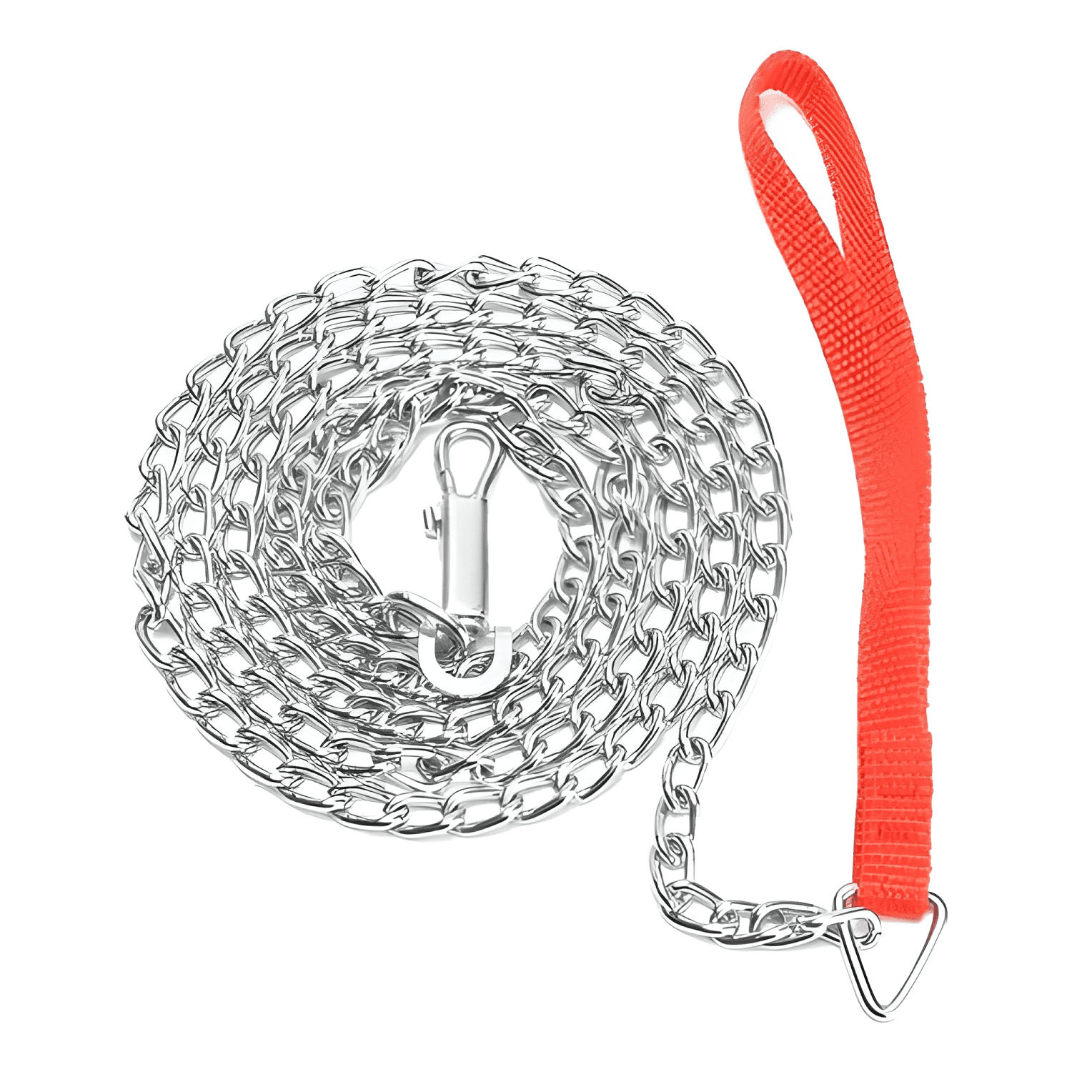 Cadena correa de acero para perros talla l / codystore-3