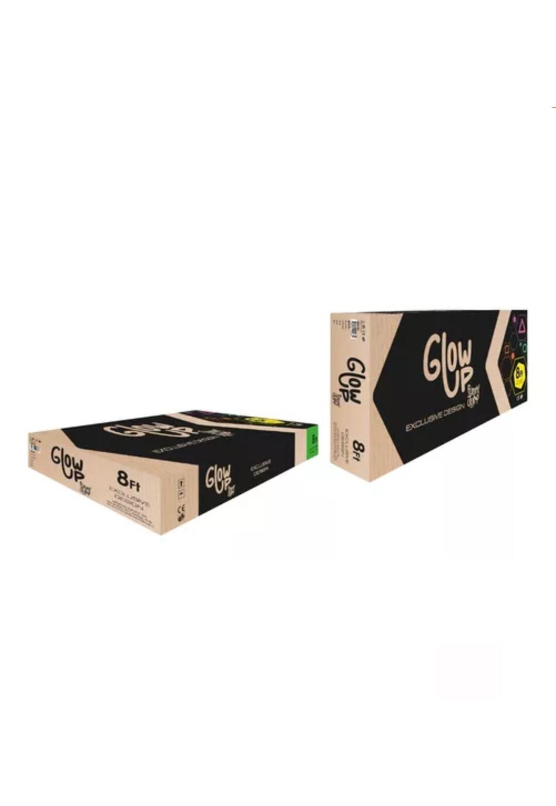 Cama elástica GlowUp 2,44 m 8ft edición exclusiva multicolor-2