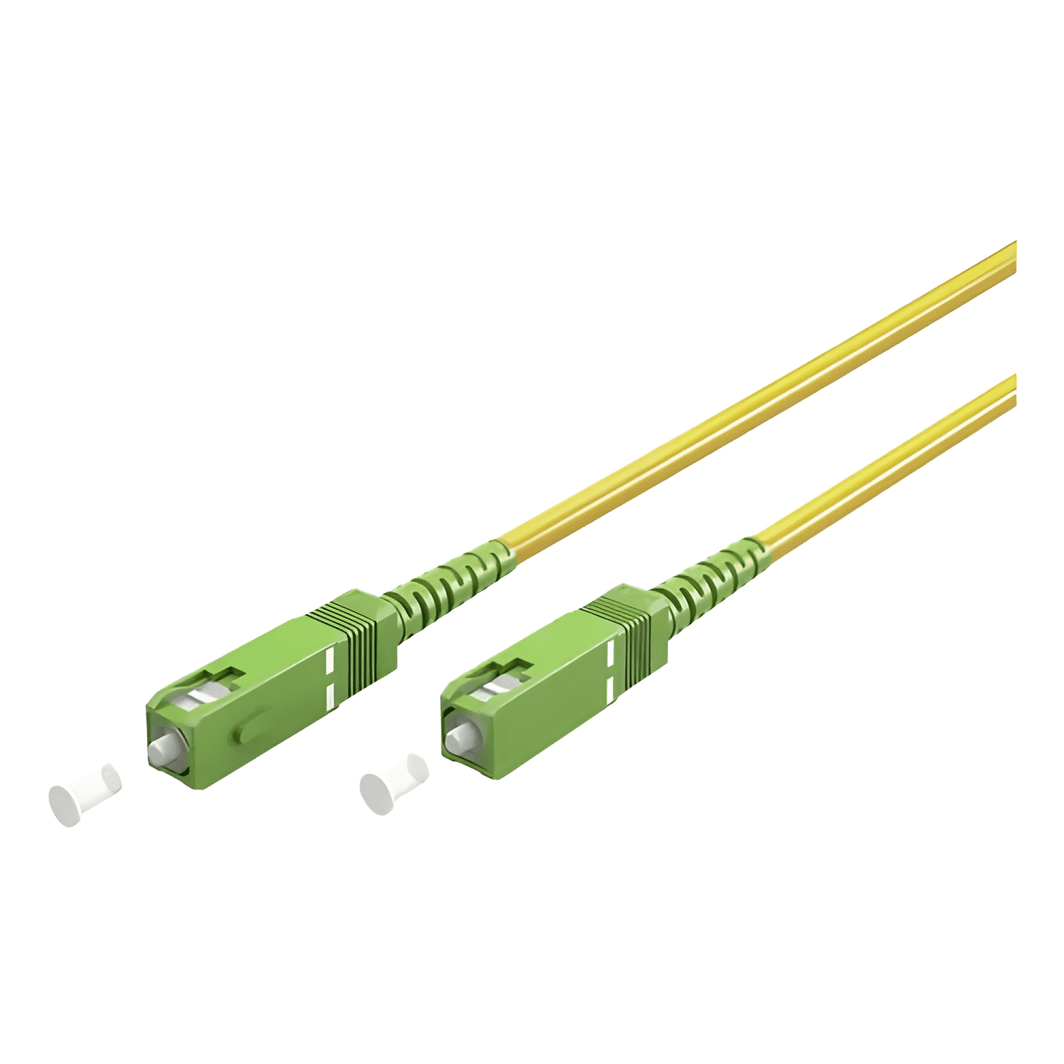 Cable De Red Patch Cord Fibra Óptica 5m Sc/apc Amarillo-1