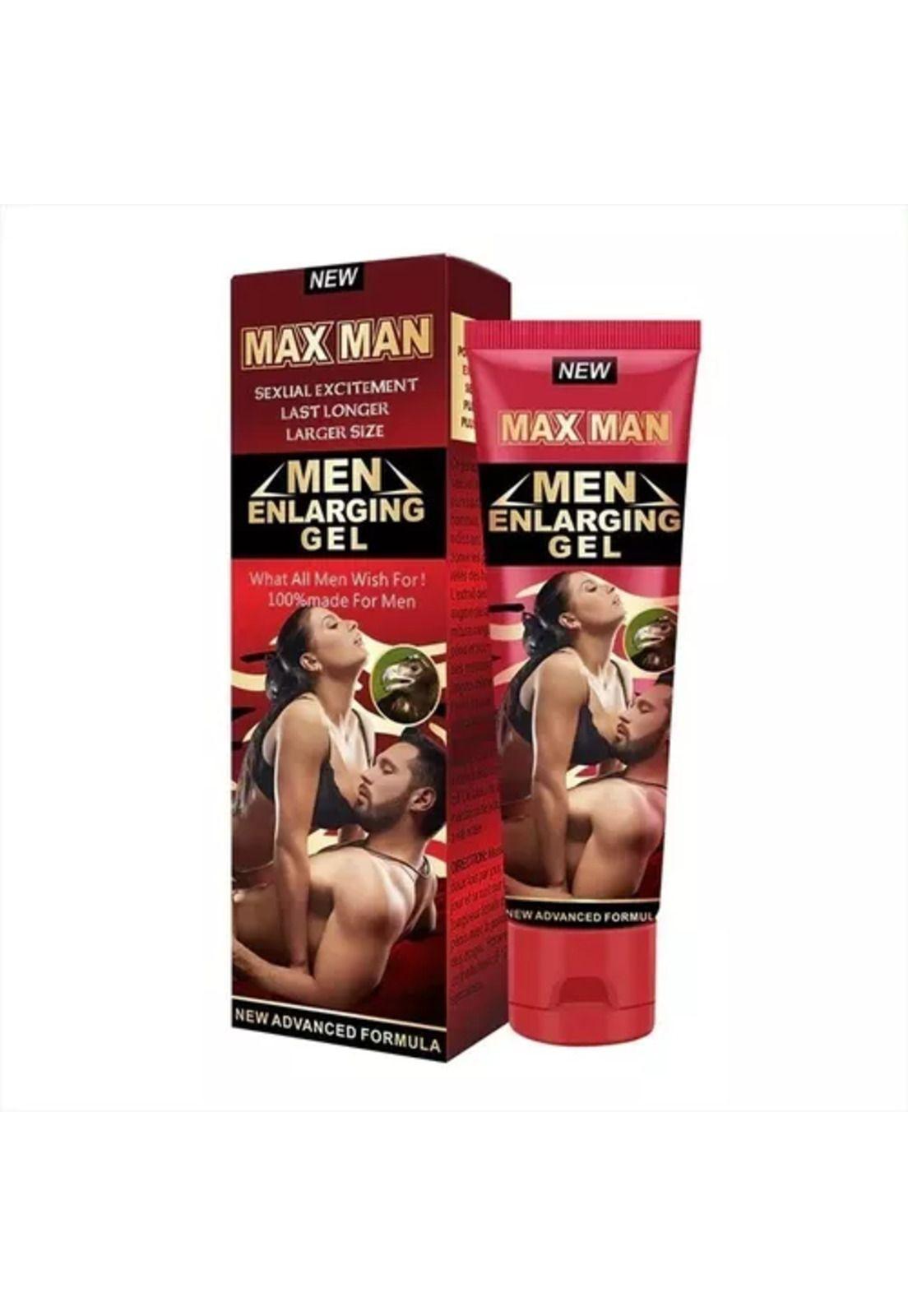 Gel Max Man, crema para retardar eyaculación sin sabor-0