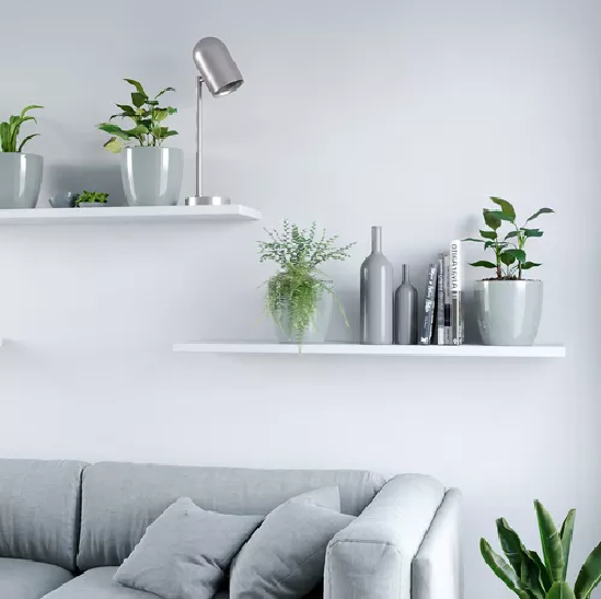 Maceteros Plástico 20x22cm Amalfi Pack 2 Unidades 53L Gris-4