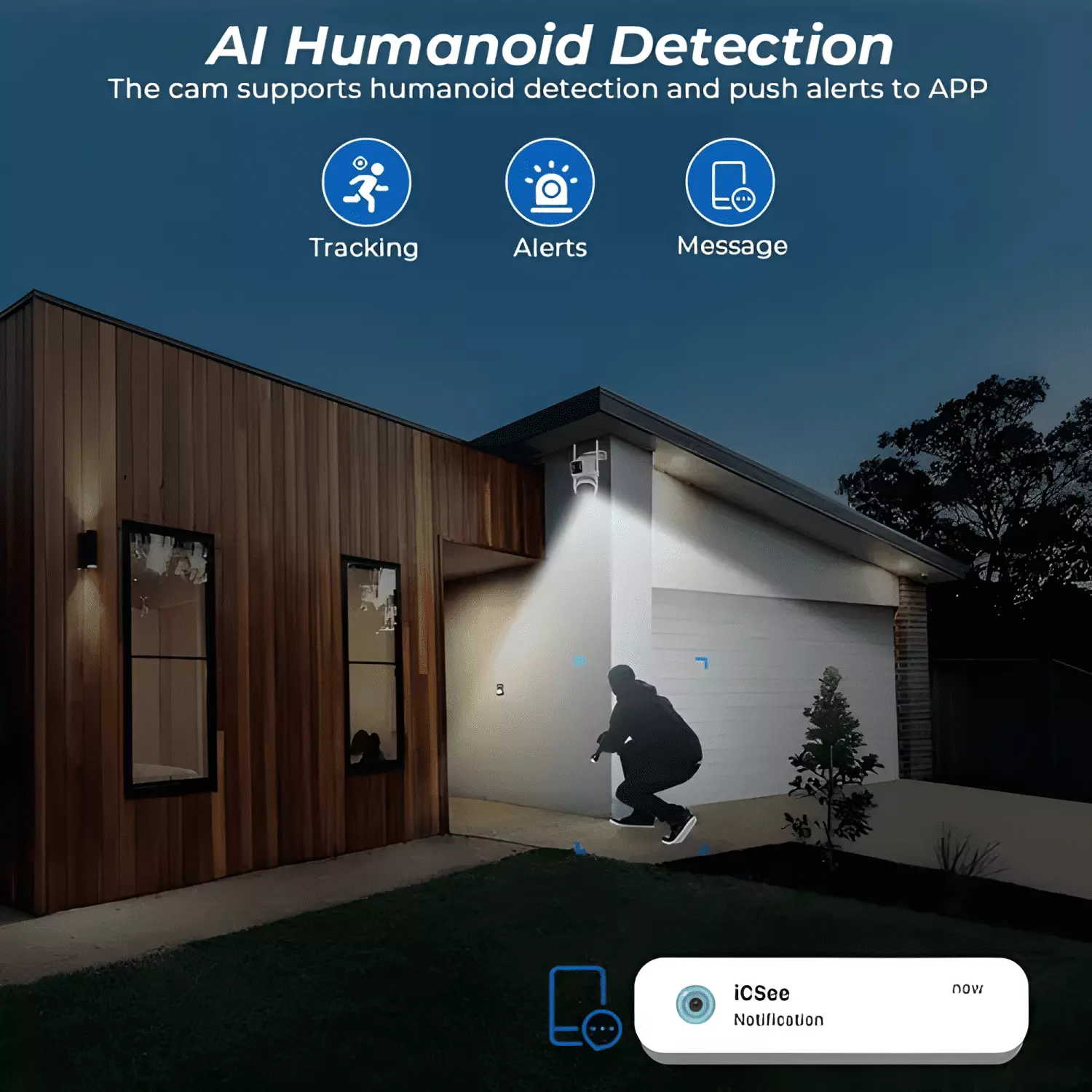 Cámara Wifi Seguridad Ip Exterior Doble Lente Wifi Plus-2