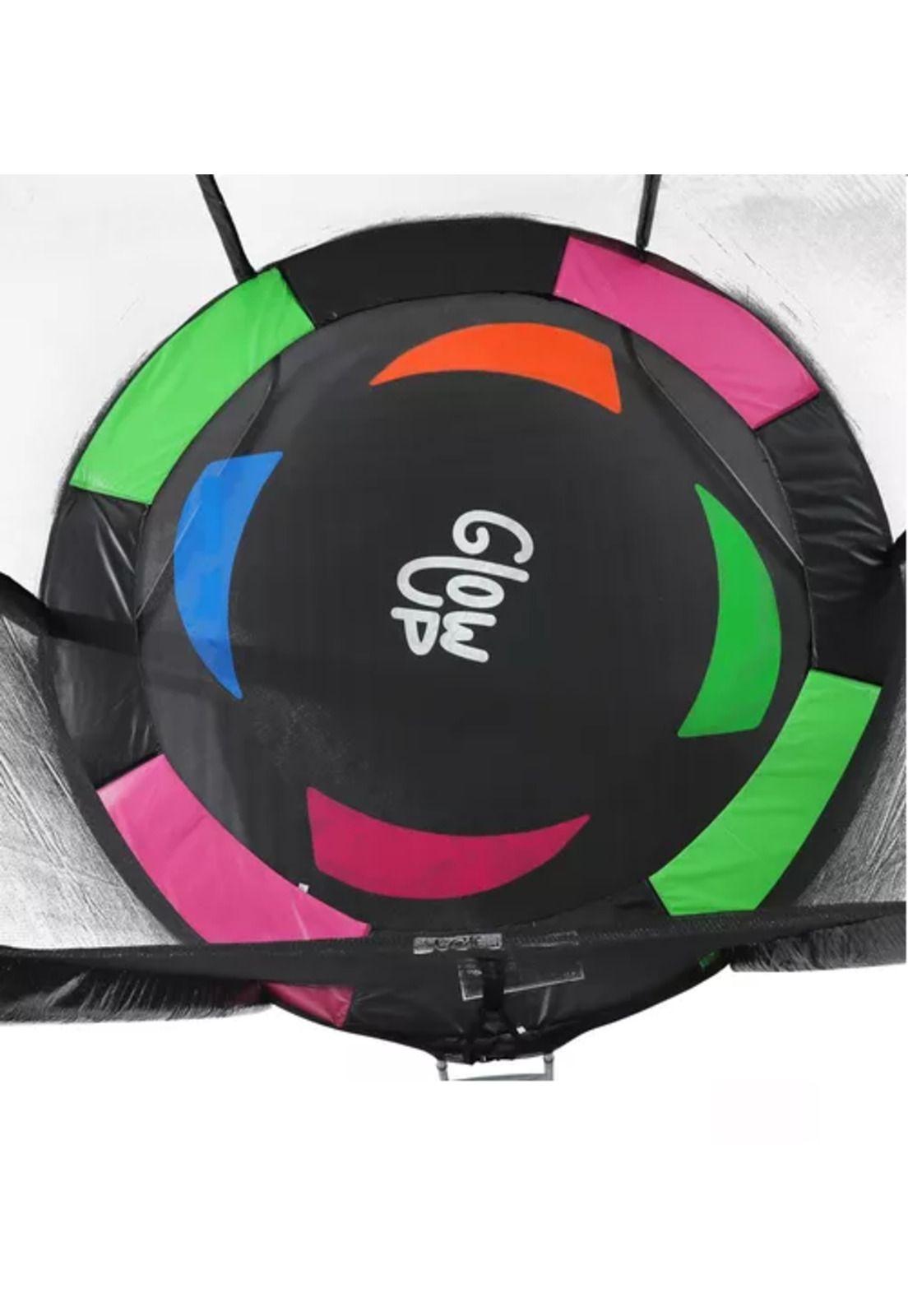 Cama elástica GlowUp 3,05 m 10ft edición exclusiva multicolor-5