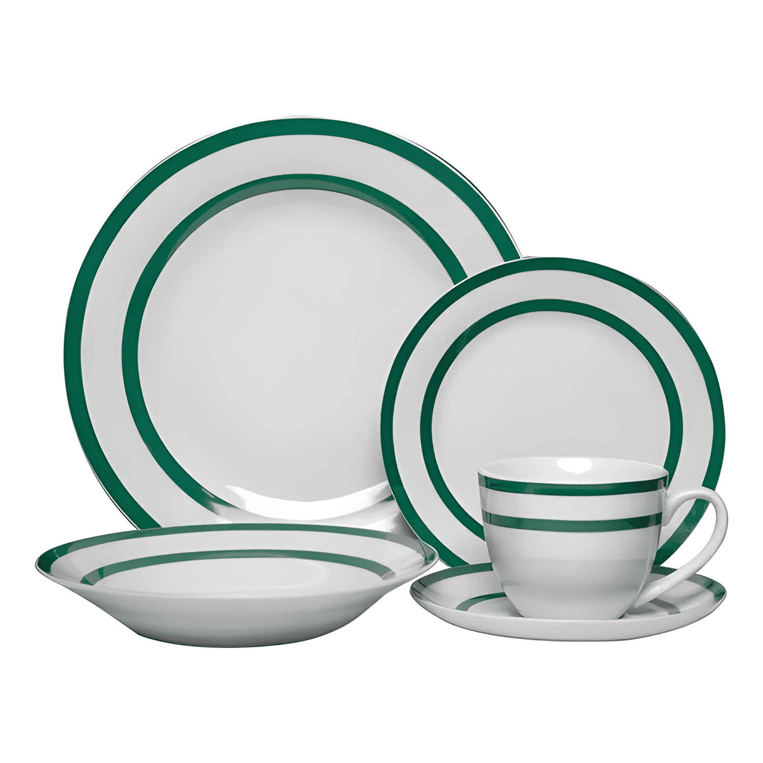 Vajilla porcelana 30 piezas - línea royal-0