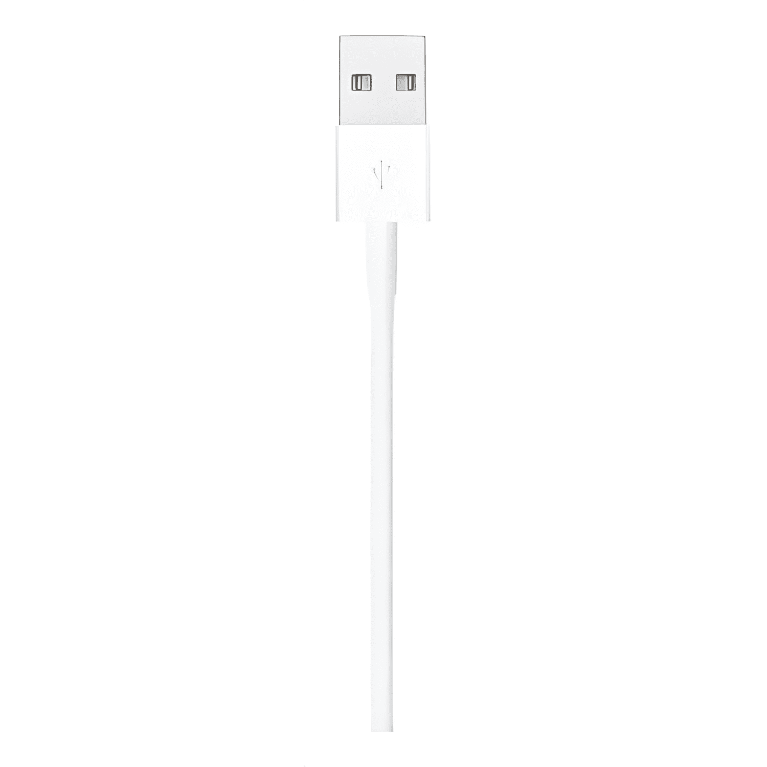 Cable USB cargador USB a lightning 1 metro Blanco-4