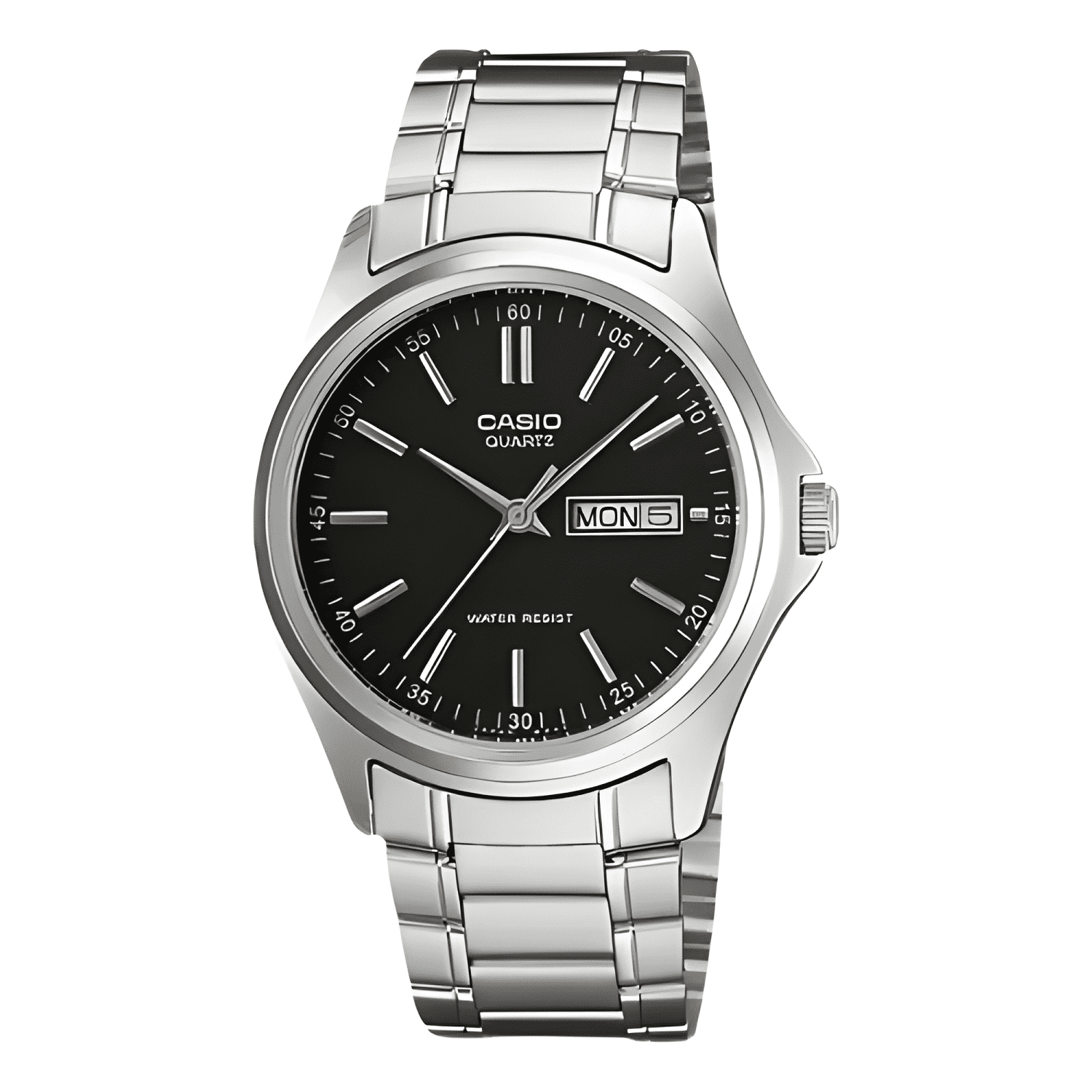 Reloj casio mtp_1239d_1a cuarzo hombre Plateado #2-0