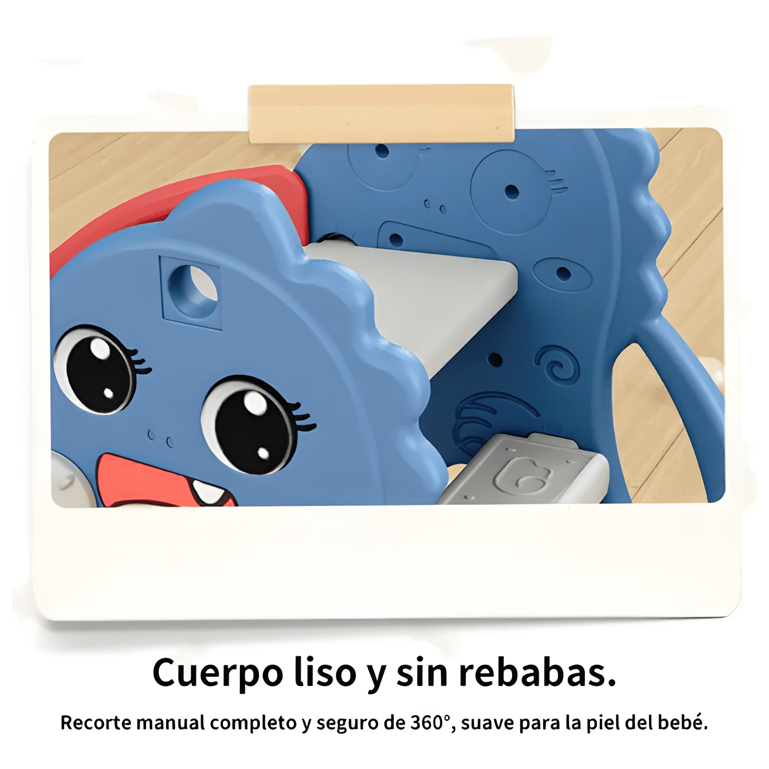 Tobogán plegable de interior para niños azul #1-4