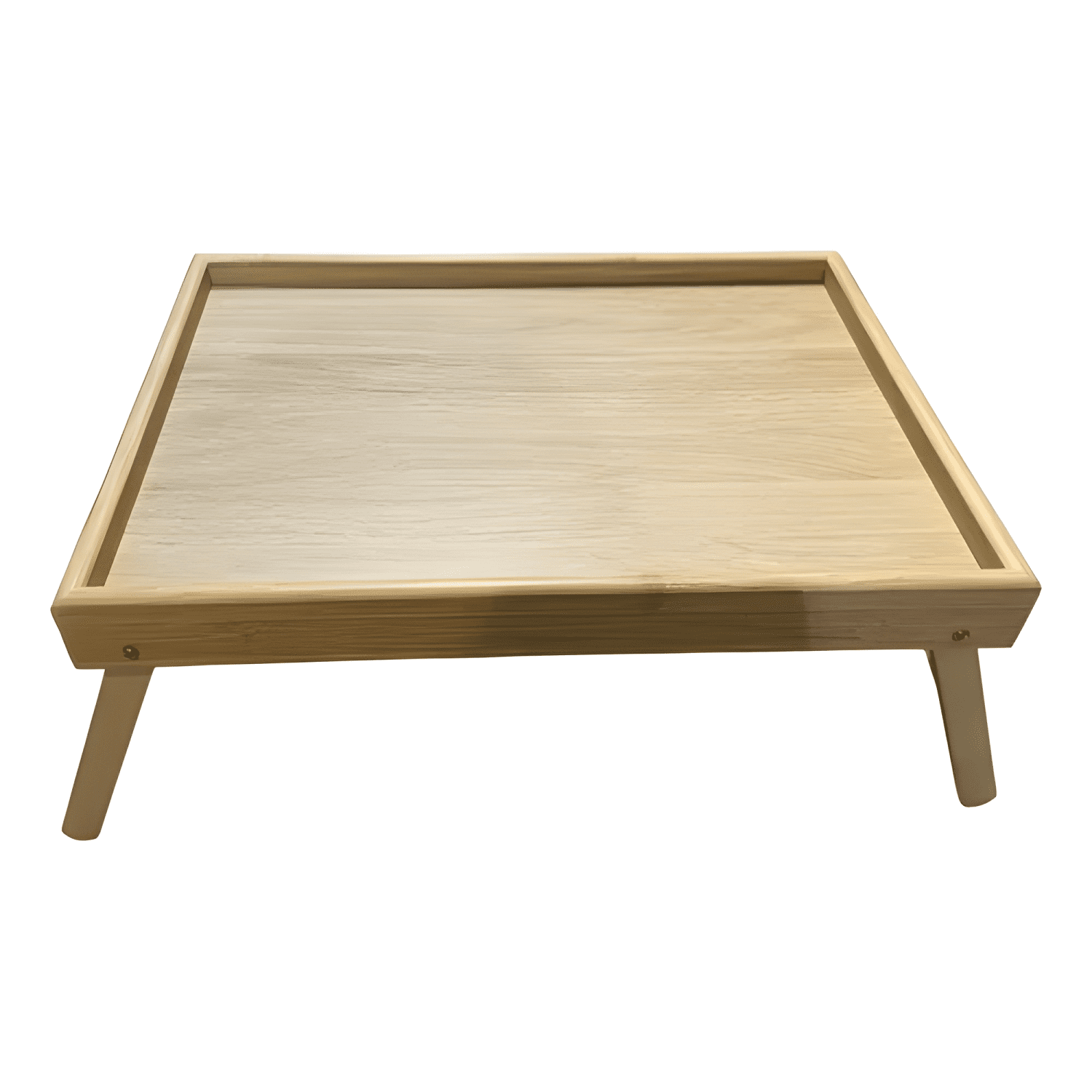 Mesa Desayuno De Bambú Para Cama Plegable-4