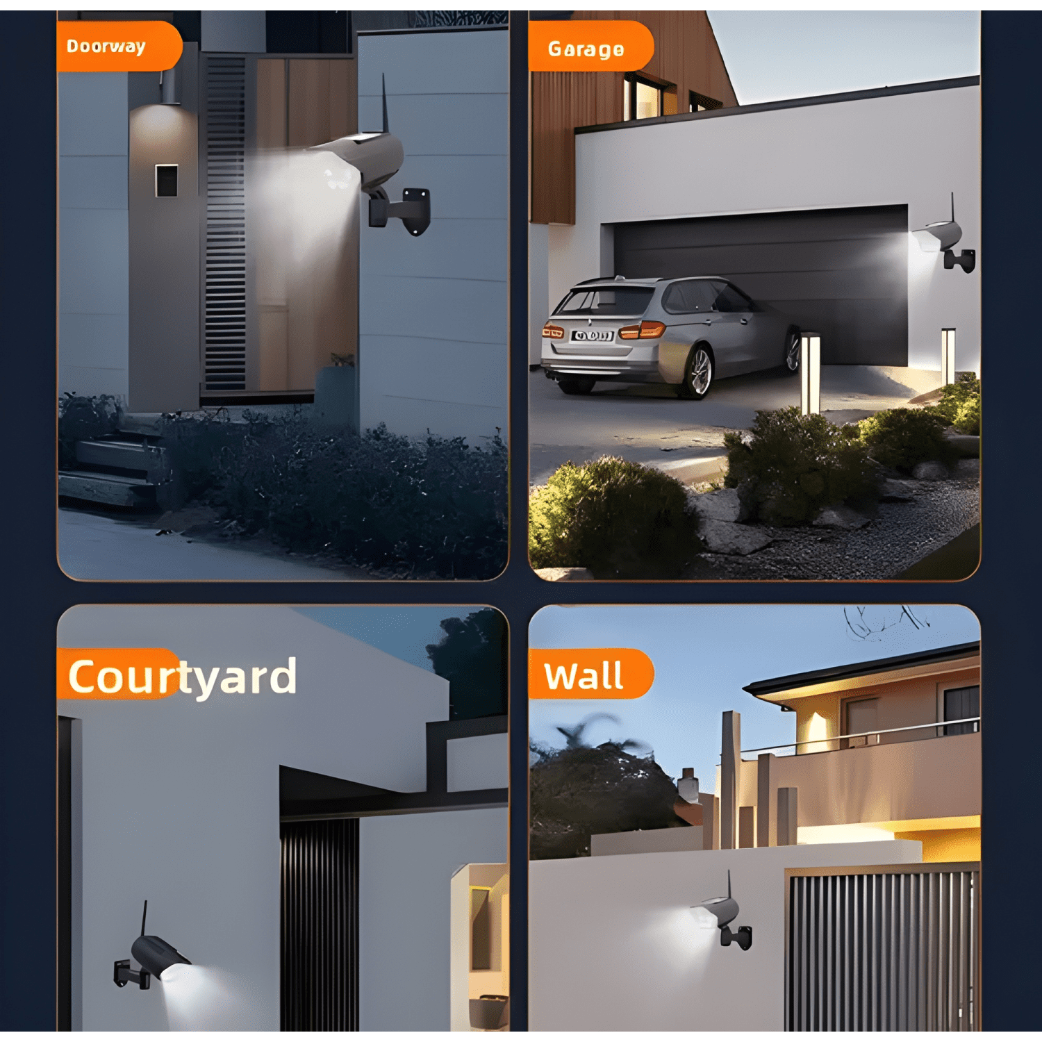 Camara Falsa Tipo Domo Ccd con Luz Led Seguridad-2