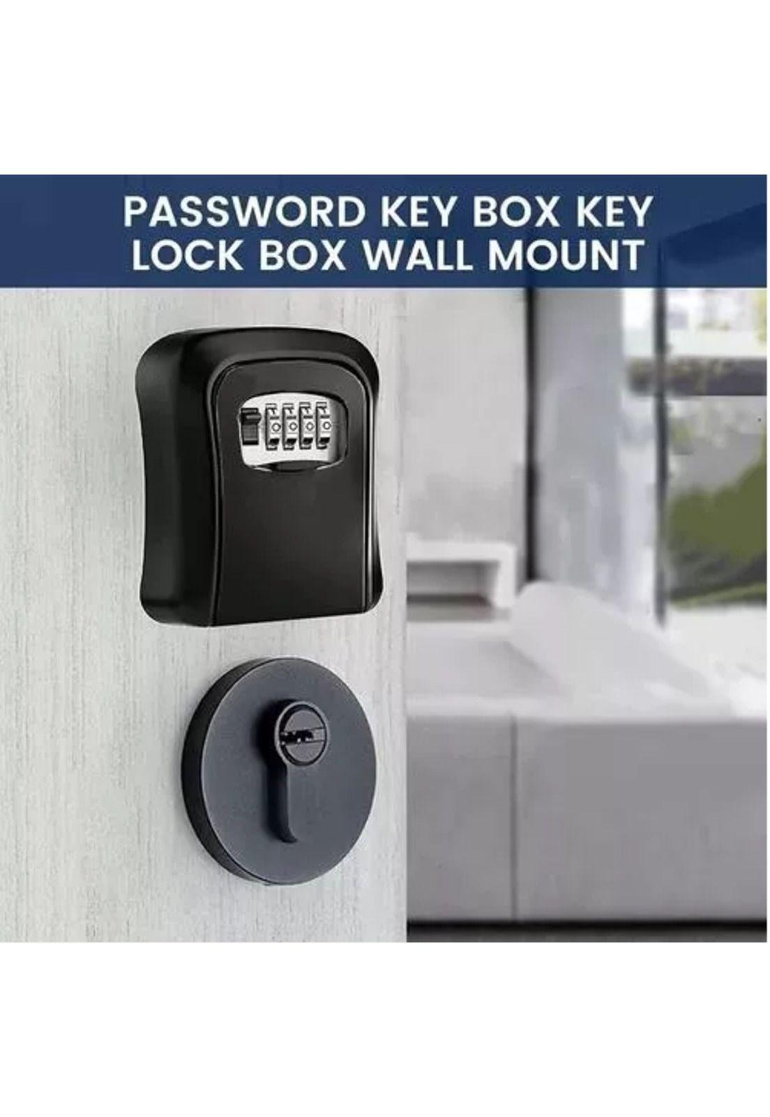 Caja seguridad para llaves con clave color negro-5