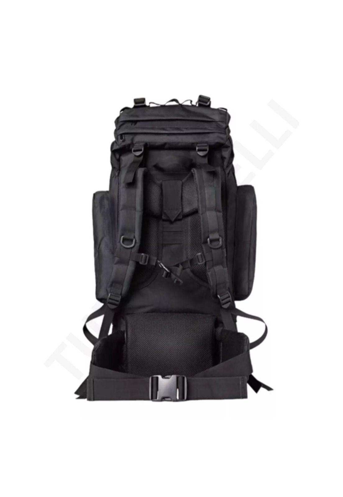 Mochila para campañas militares 100L color negro-2