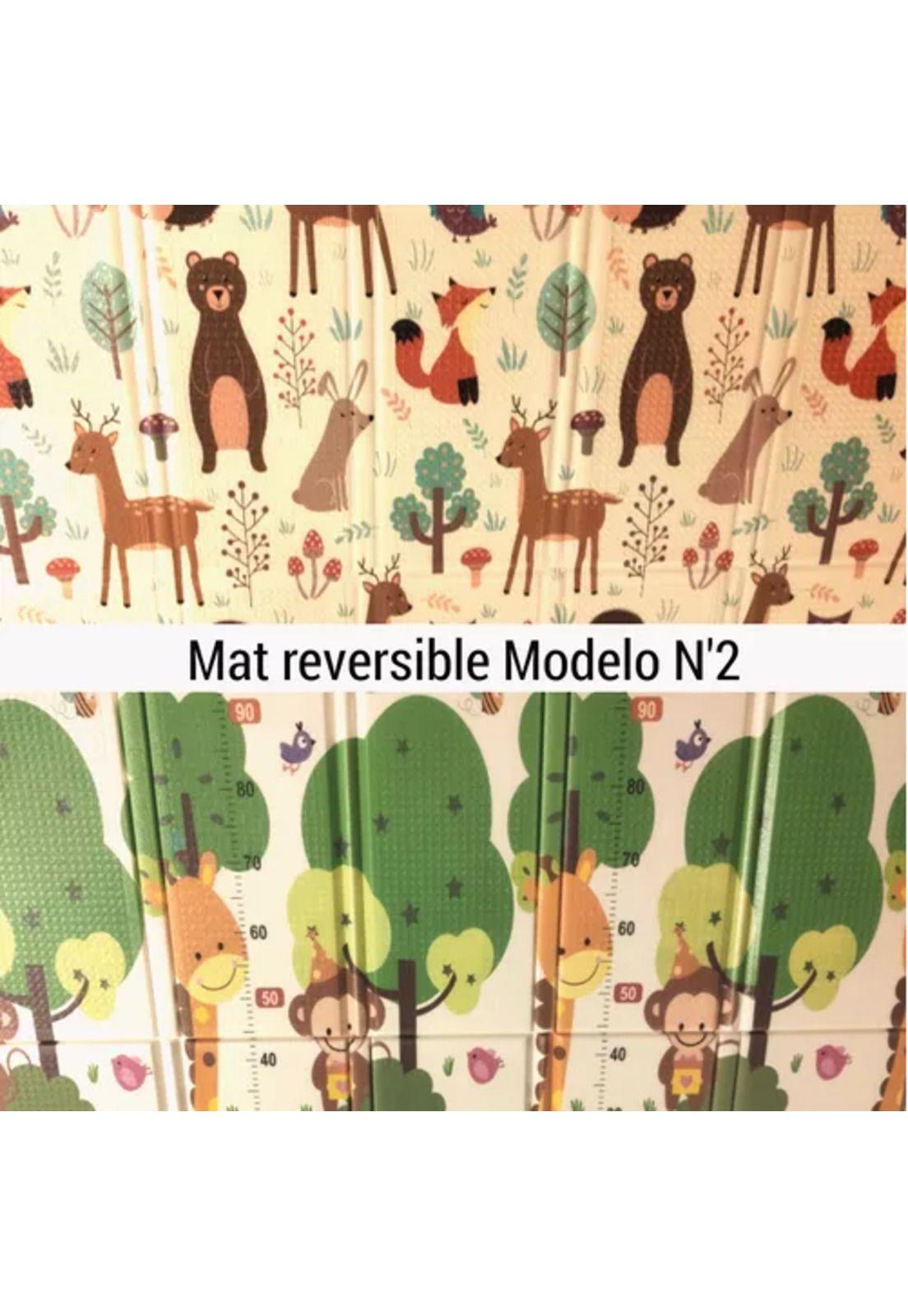 Alfombra antigolpes para niño y bebé, con bolso, 150x200x2 cm, premium-2