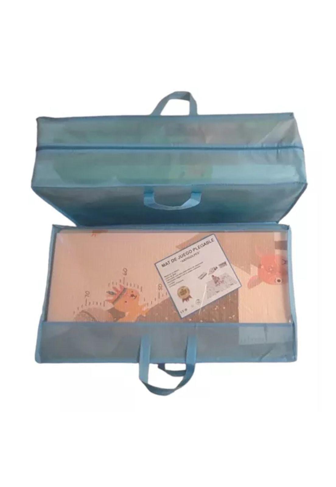 Alfombra antigolpes para niño y bebé, con bolso, 150x200x2 cm, premium-3