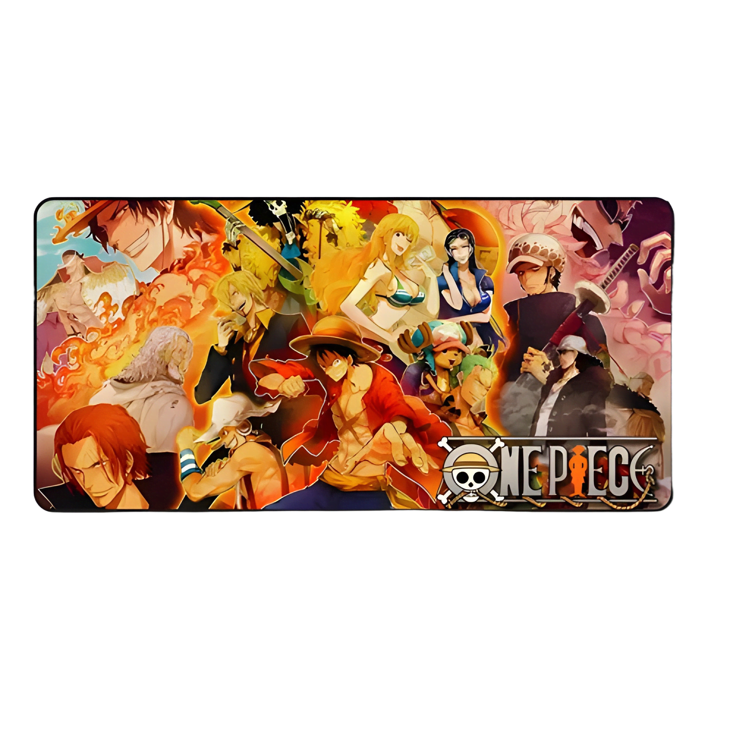 Mouse Pad Gamer One Piece Personajes 80x40 Cm Premium Xxl-0