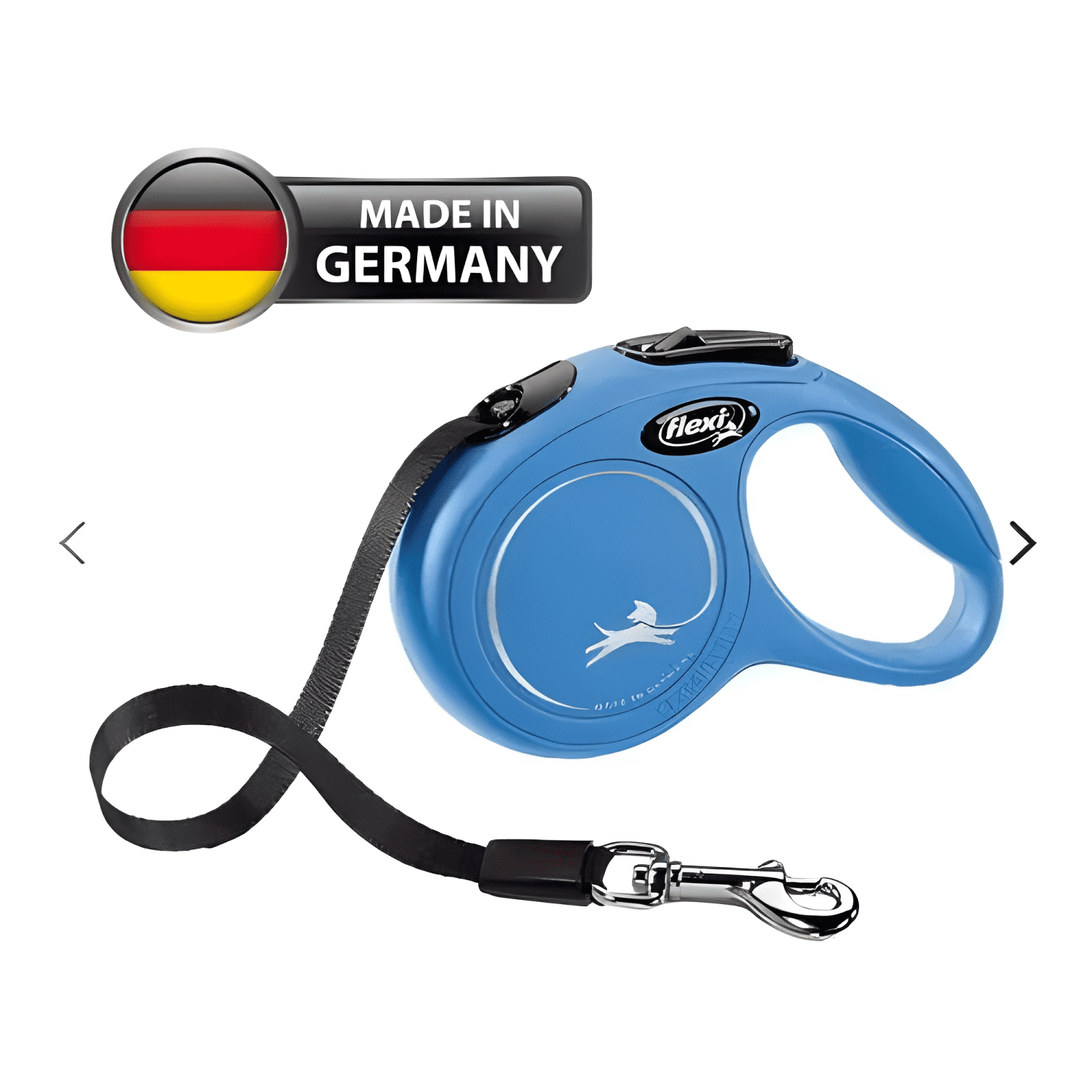 Correa retráctil para perro flexi new classic talla l Azul-2