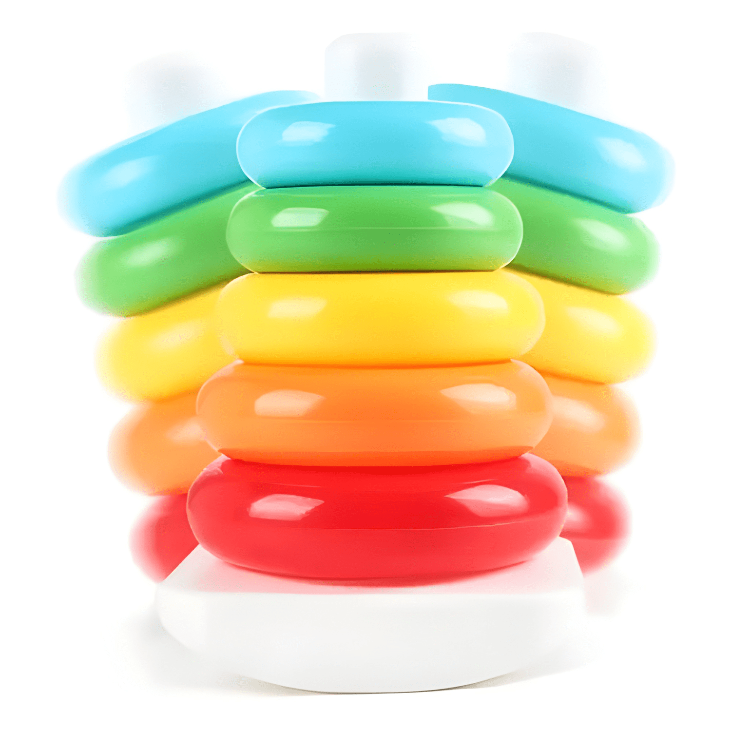 Torre apilador de anillos para bebés-3