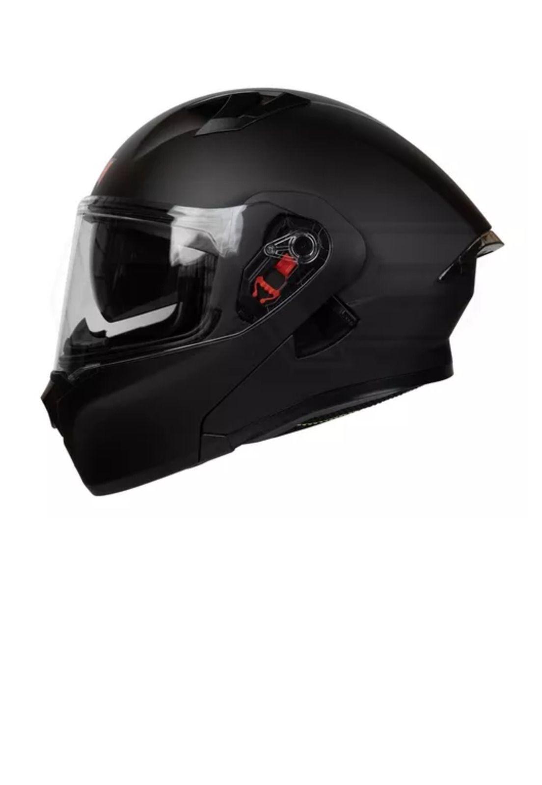 Casco moto Ich 3120 abatible con sun visor, certificación DOT, talla L-0