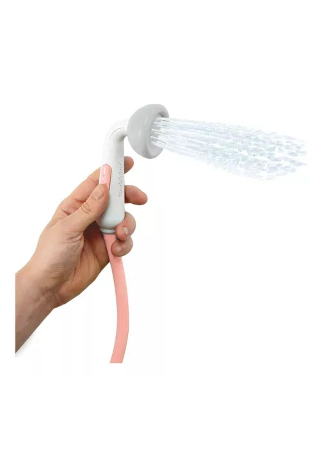 Elefante ducha interactivo, rosado, para bebé, bañera Yookidoo-2