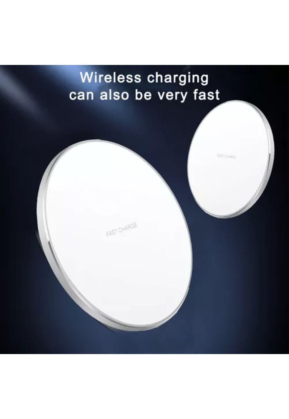 Cargador inalámbrico 15W carga rápida con cable ultraligero blanco-2
