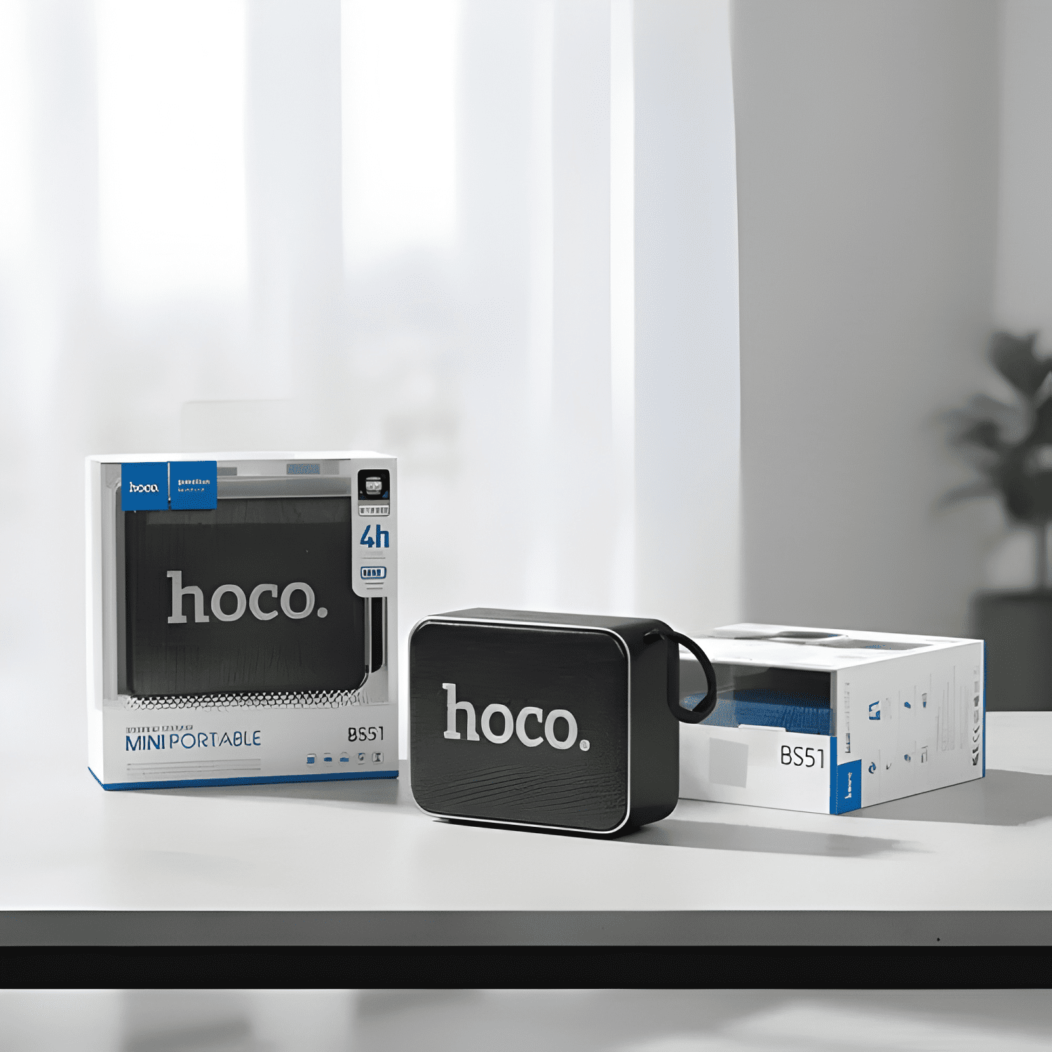 Parlante hoco bs51 bluetooth usb tf fm Negro-4