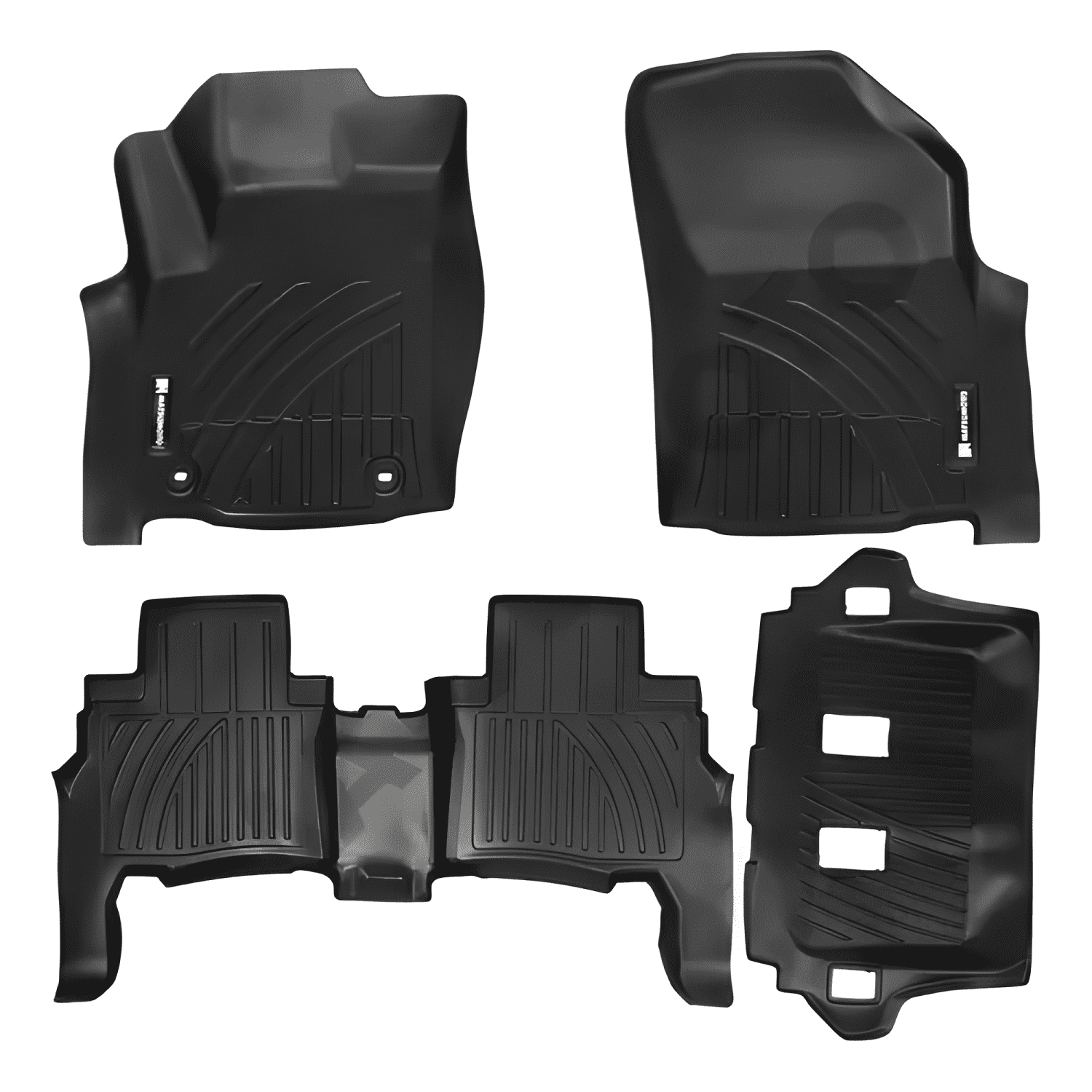 Set Pisos Rigidos Tipo Bandeja Toyota Fortuner 2019-1