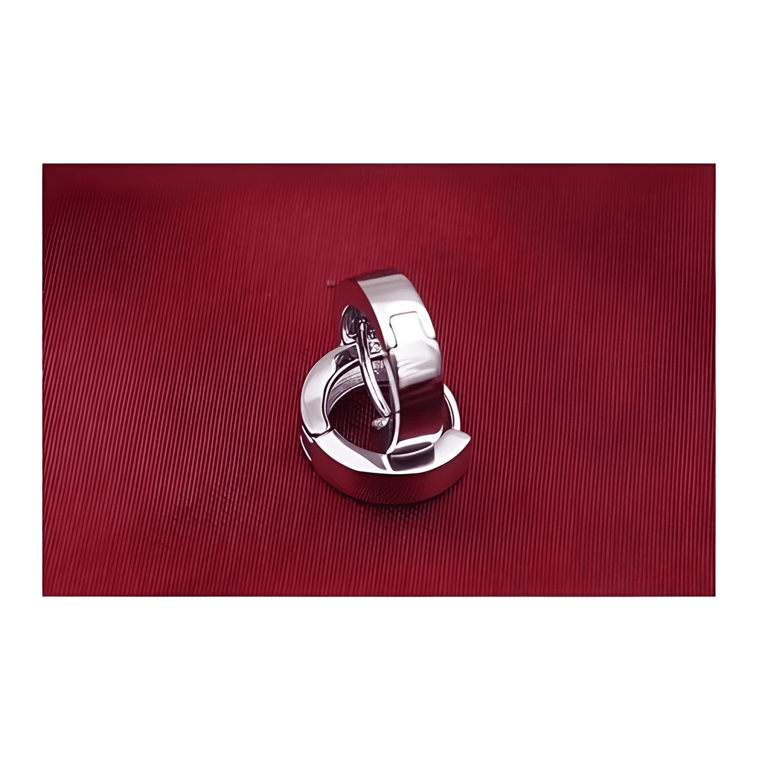 Aros Argolla Bañado Plata 925 Plateada-1