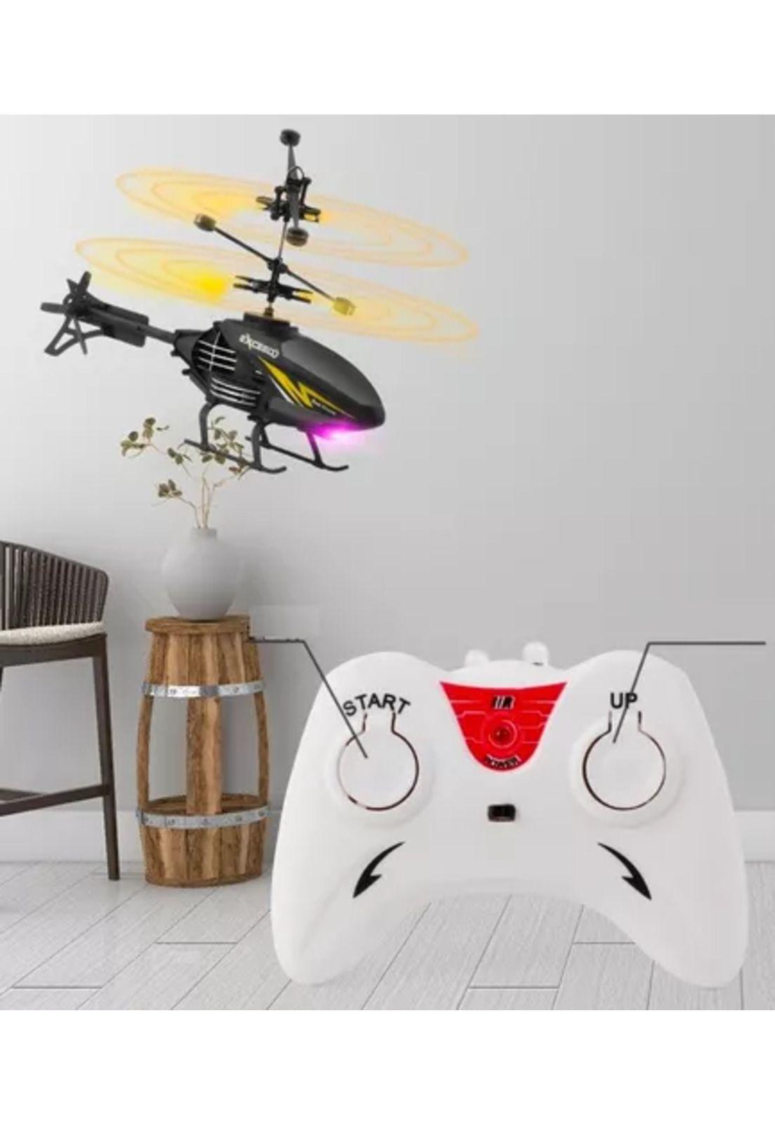 Helicóptero volador mini dron control remoto juguete regalo-3