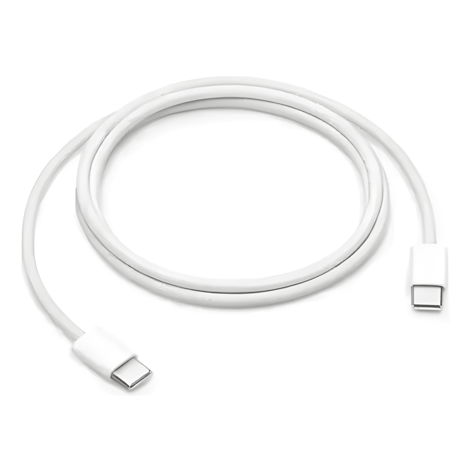 Cable de carga USB tipo c a USB tipo c 1m 60w Blanco-1