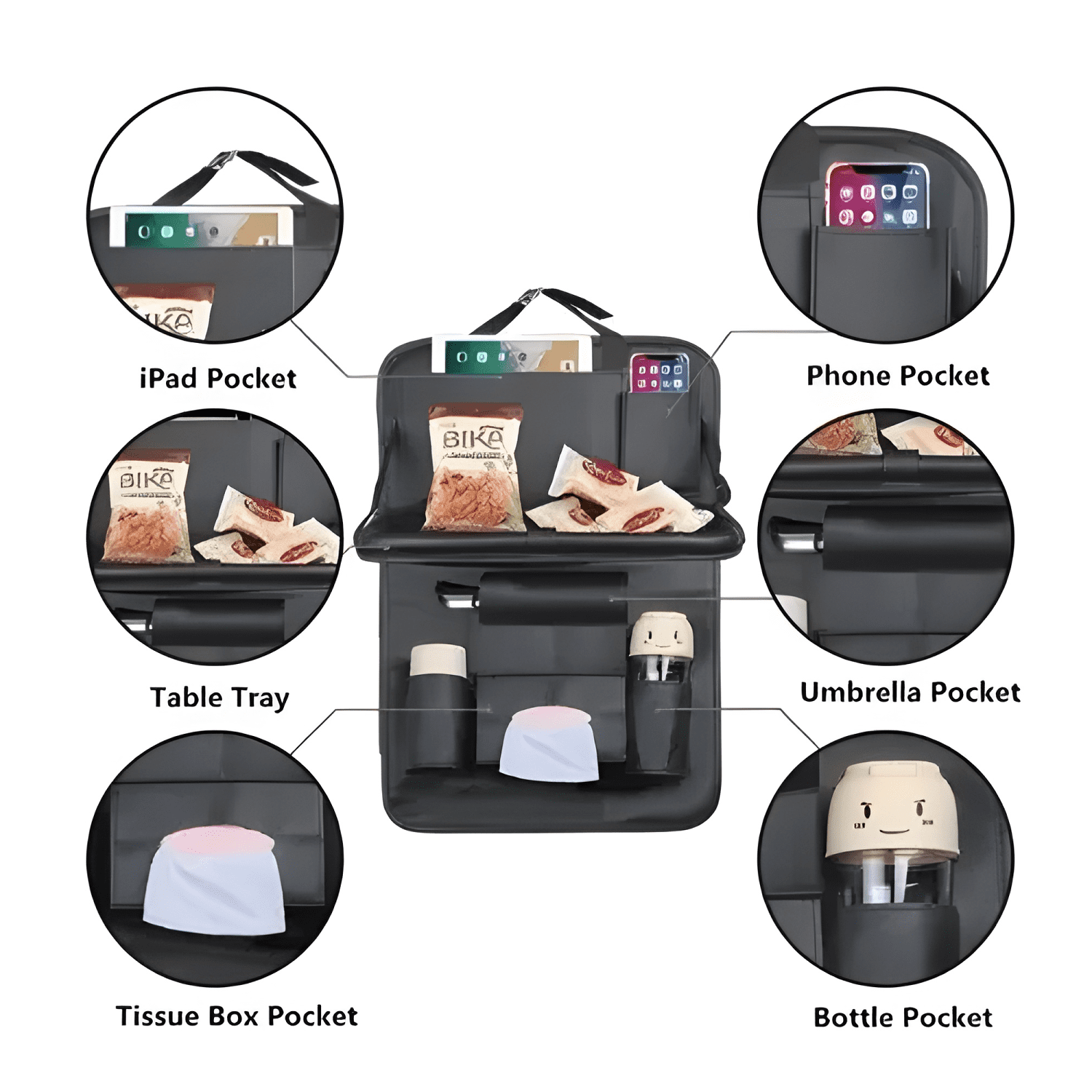 Par De Multiorganizadores De Asiento Samsung Sm6-1
