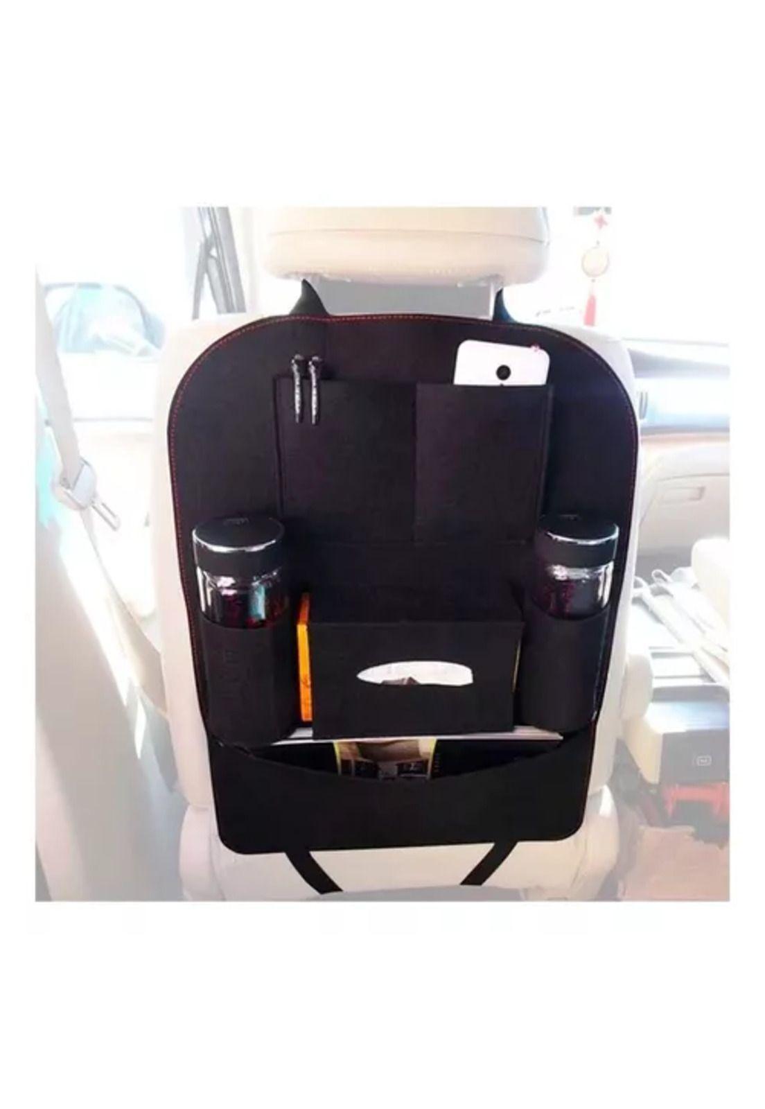Organizador bolso para asiento de auto, color negro-5