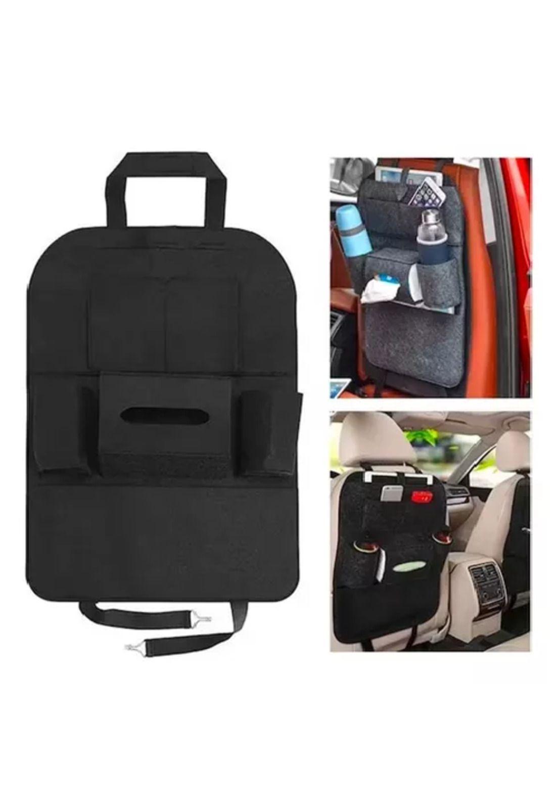 Organizador bolso para asiento de auto, color negro-1