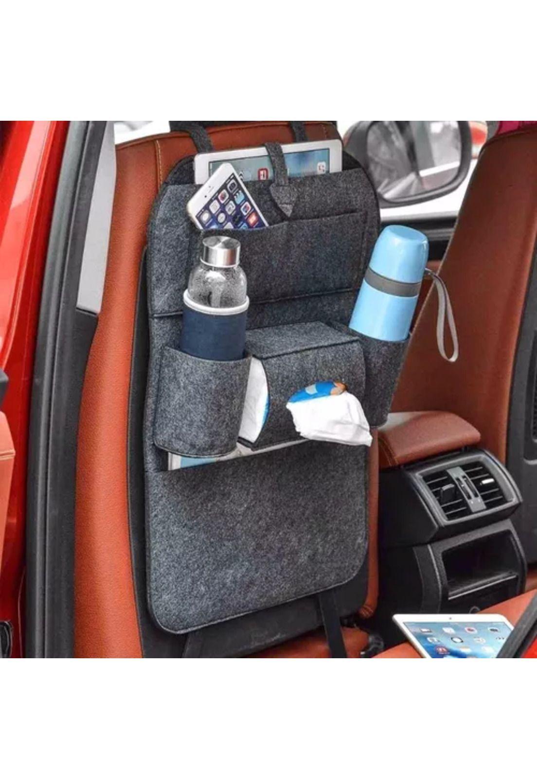 Organizador bolso para asiento de auto, color negro-4